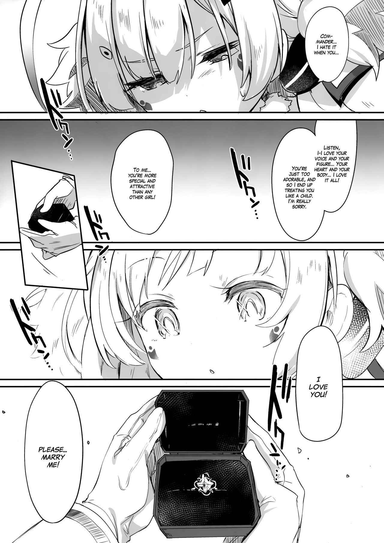 (C94) [Kedama Gyuunyuu (Tamano Kedama)] Eld Marriage (Azur Lane) [English] =White Symphony=