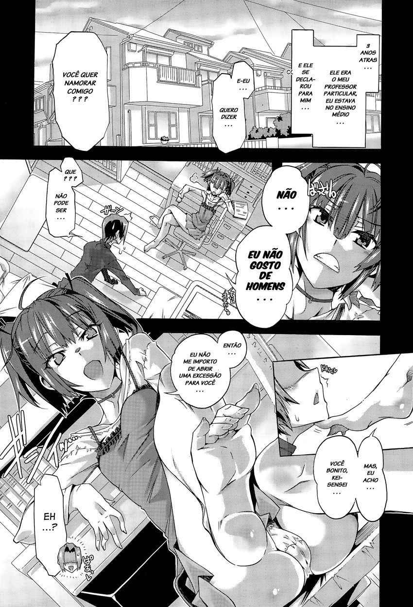 [Takasaki Takemaru] Anata no Tame ni Dekiru Koto | The Things I Do For You (Manga Bangaichi 2015-07) [Portuguese-BR] [LIANEF]