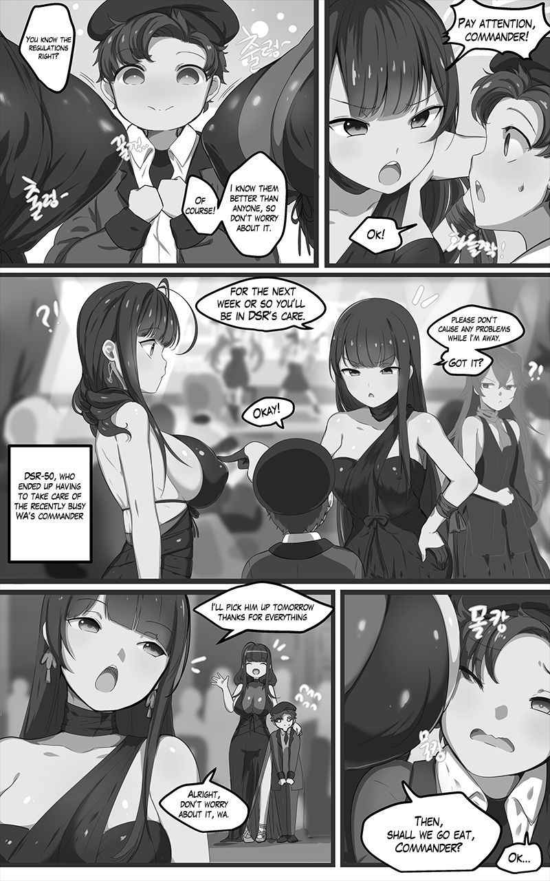 [yun-uyeon (ooyun)] How to use dolls 07 (Girls Frontline) [English] [Uncensored] [B/W]