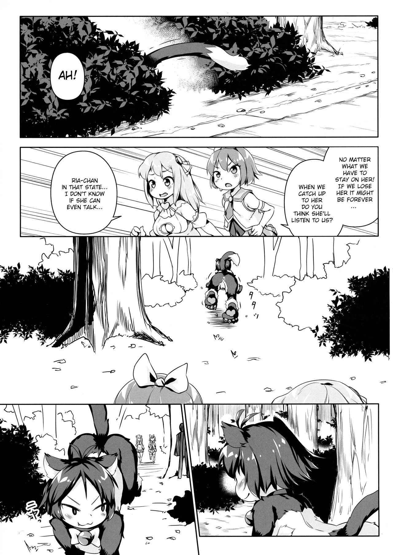 (C92) [Nanamehan (Hansharu)] Neko Ochi Shine Fairies | The Cat Fall of the Shine Fairies [English] [Jormangander]