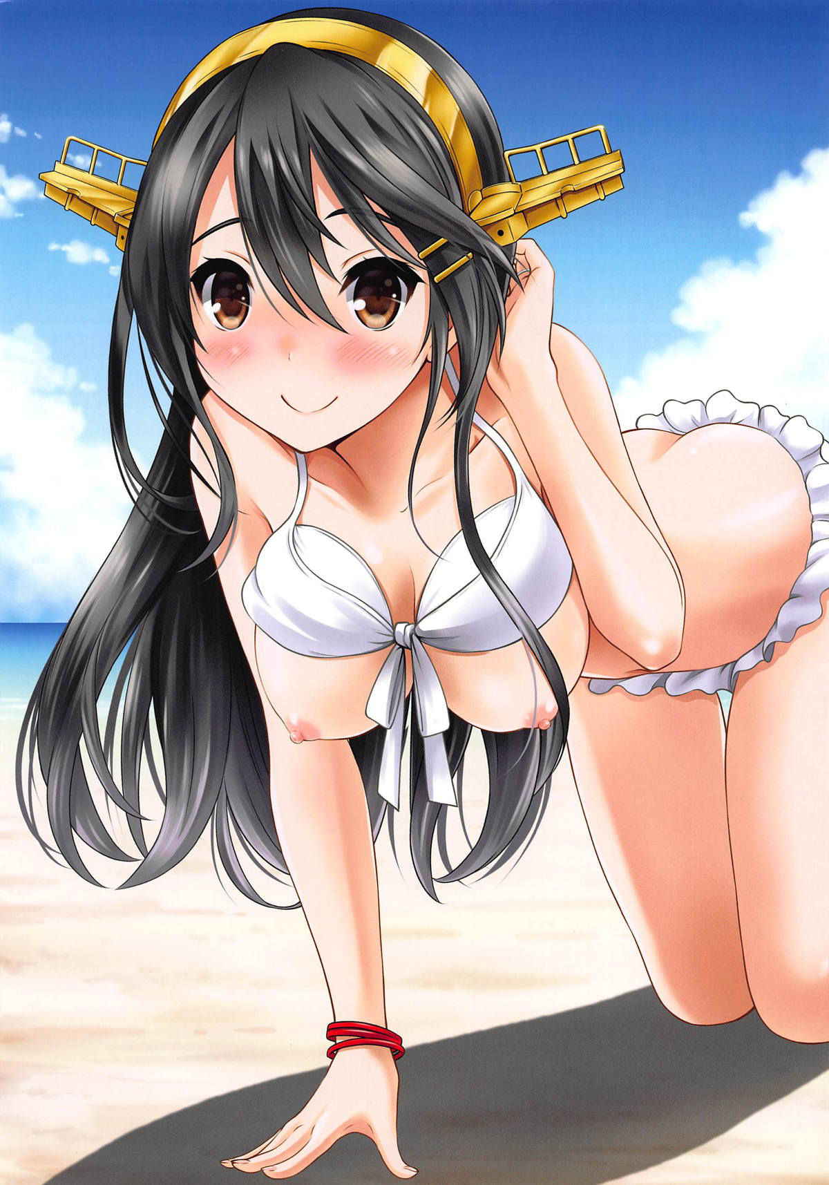 (C92) [Nekoyashiki (Nekodanshaku)] Haruna Island!! (Kantai Collection -KanColle-)