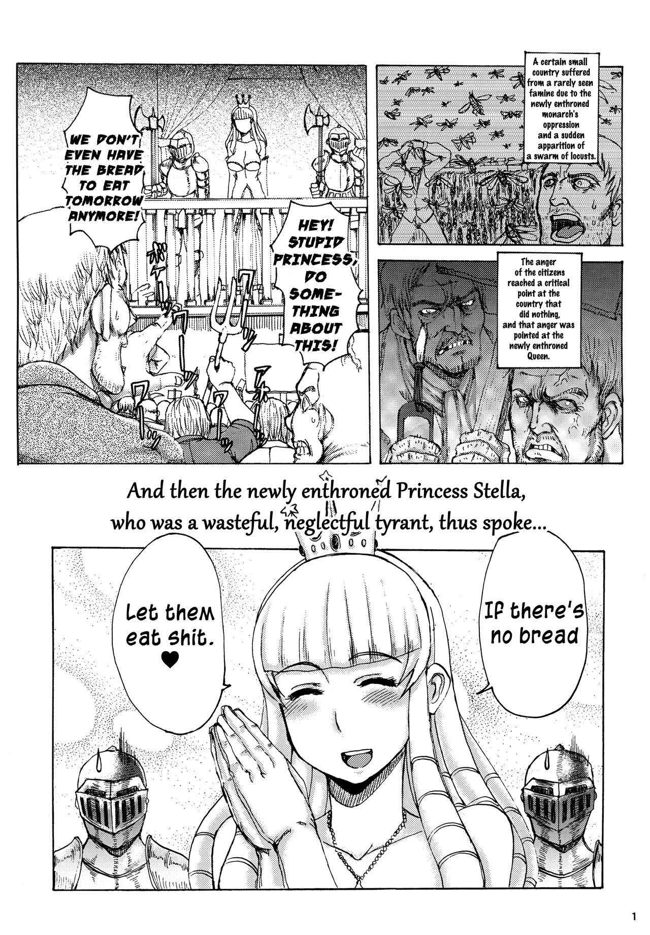 (COMITIA120) [Dokumushi Shokeitai (Kaneda Asou)] The Female Knight is brown and a 30 year old virgin, and on top of being a shotacon, she loves blonde princes. [English] [Ein Ling]