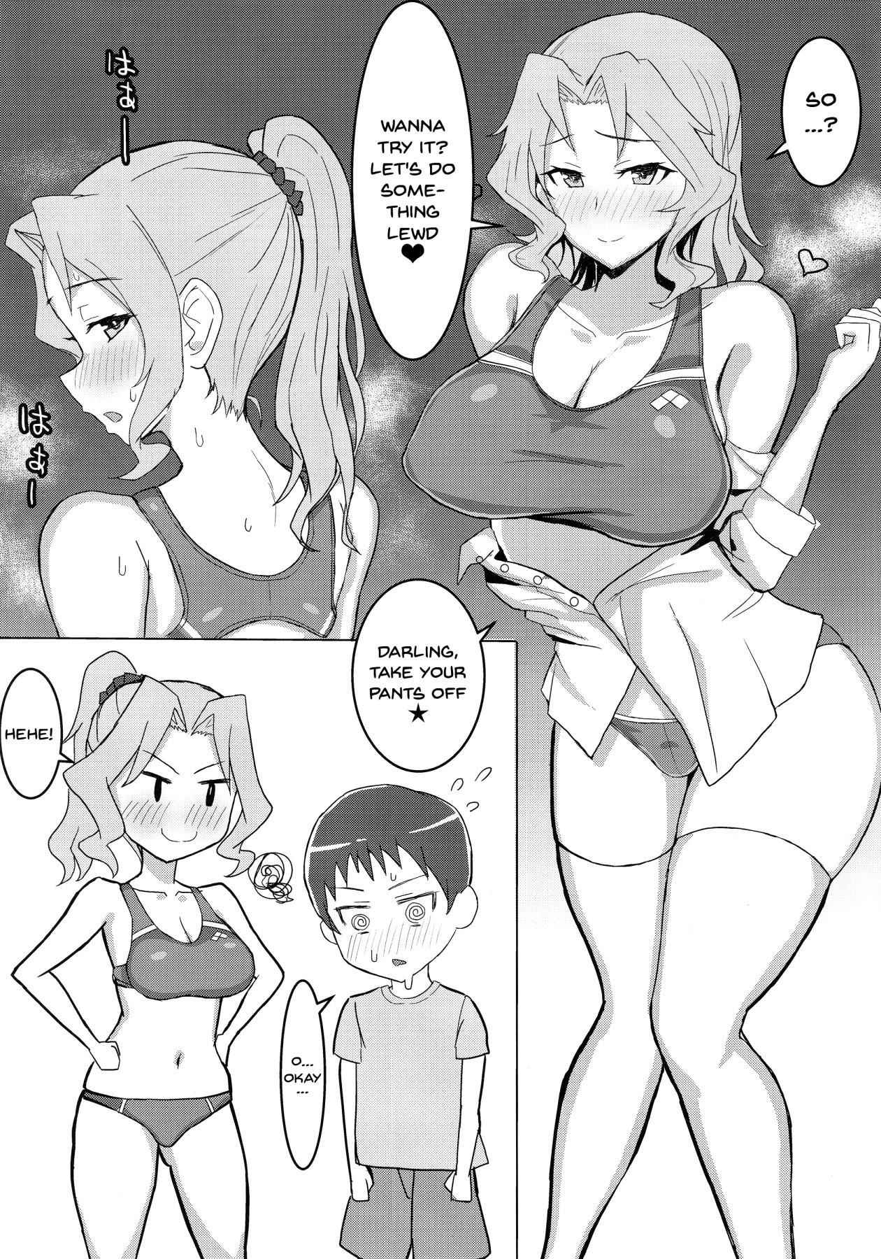 (C94) [Moruda Ramenya (Moruda)] Okei-san no Nukinuki Dosukebe Challenge | Okay-san's Dirty Lewd Challenge (Girls und Panzer) [English] {Doujins.com}