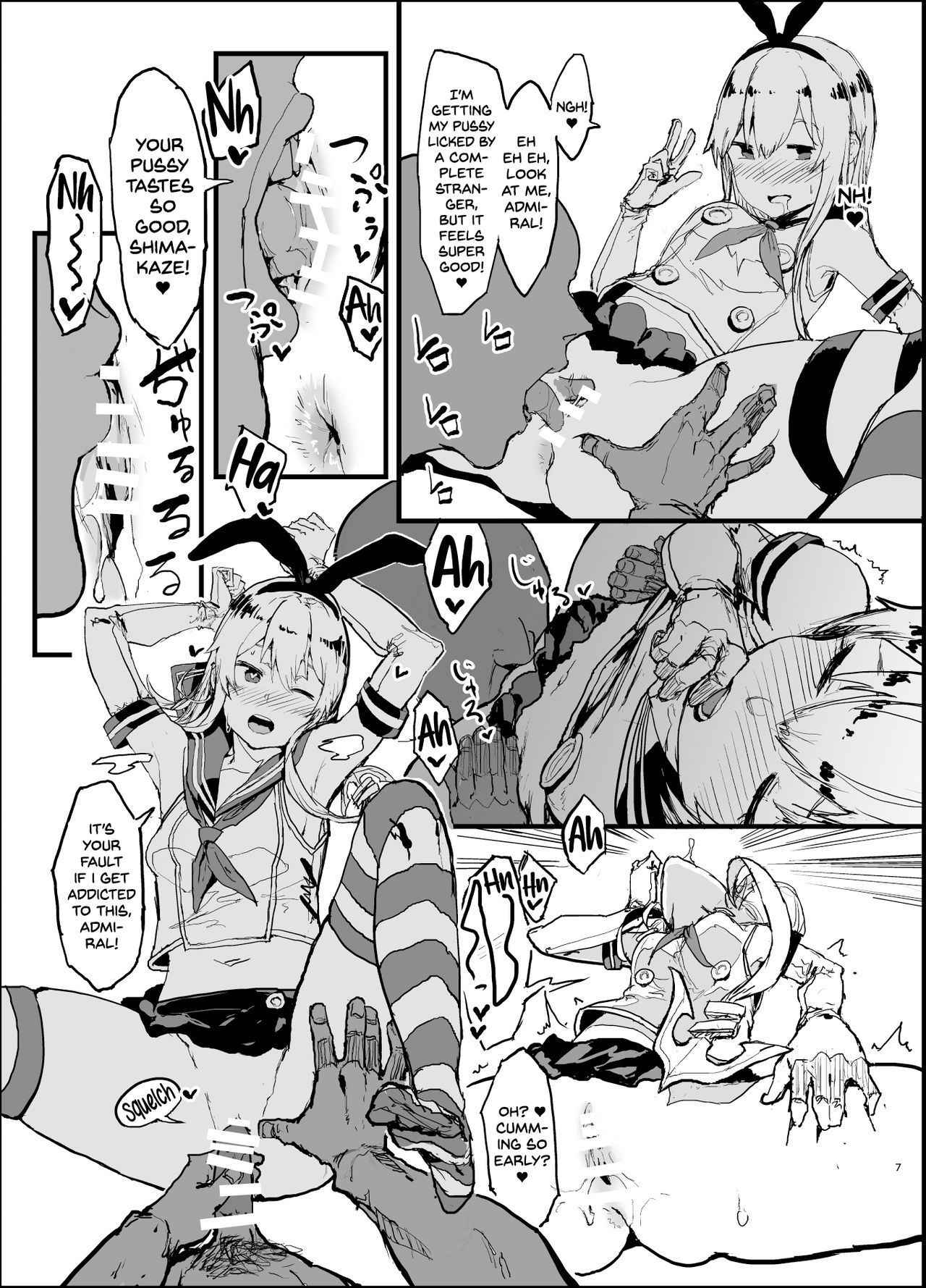 [Nhoooooooooooooo (Oosawara Sadao)] Futokutei Tasuu no Otoko to Berochuu Sex Suru Shimakaze Netorase Bon | A Book Where Shimakaze Has Passionate Netorase Sex With a Large Number of Men (Kantai Collection -Kancolle-) [English] [Zukuyo] [Digital]