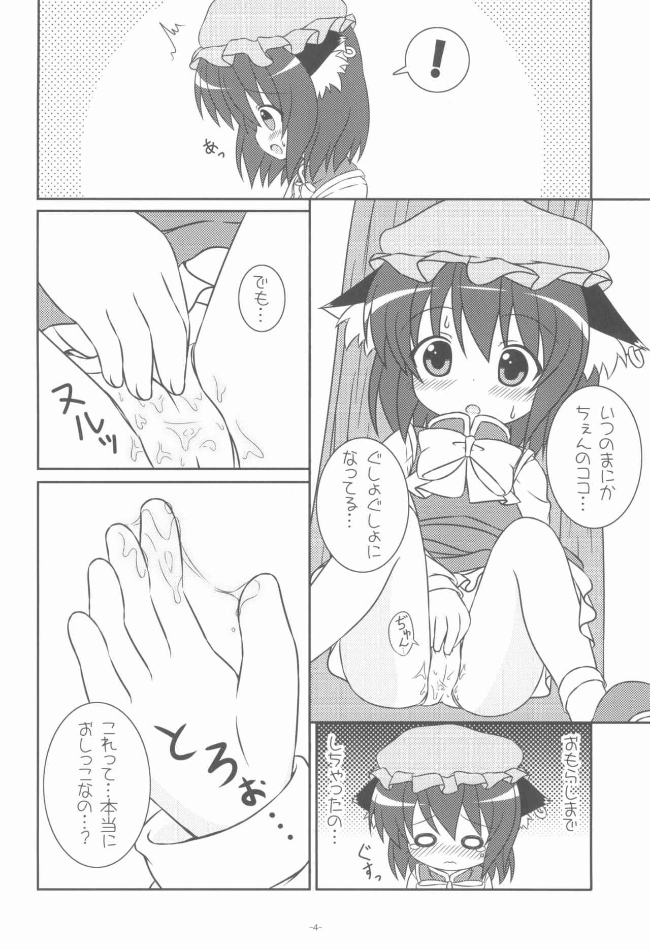 (Touhou Kouroumu 07) [Rakka Sokudo 2.5 (Pira)] Yappari Neko nano. (Touhou Project)