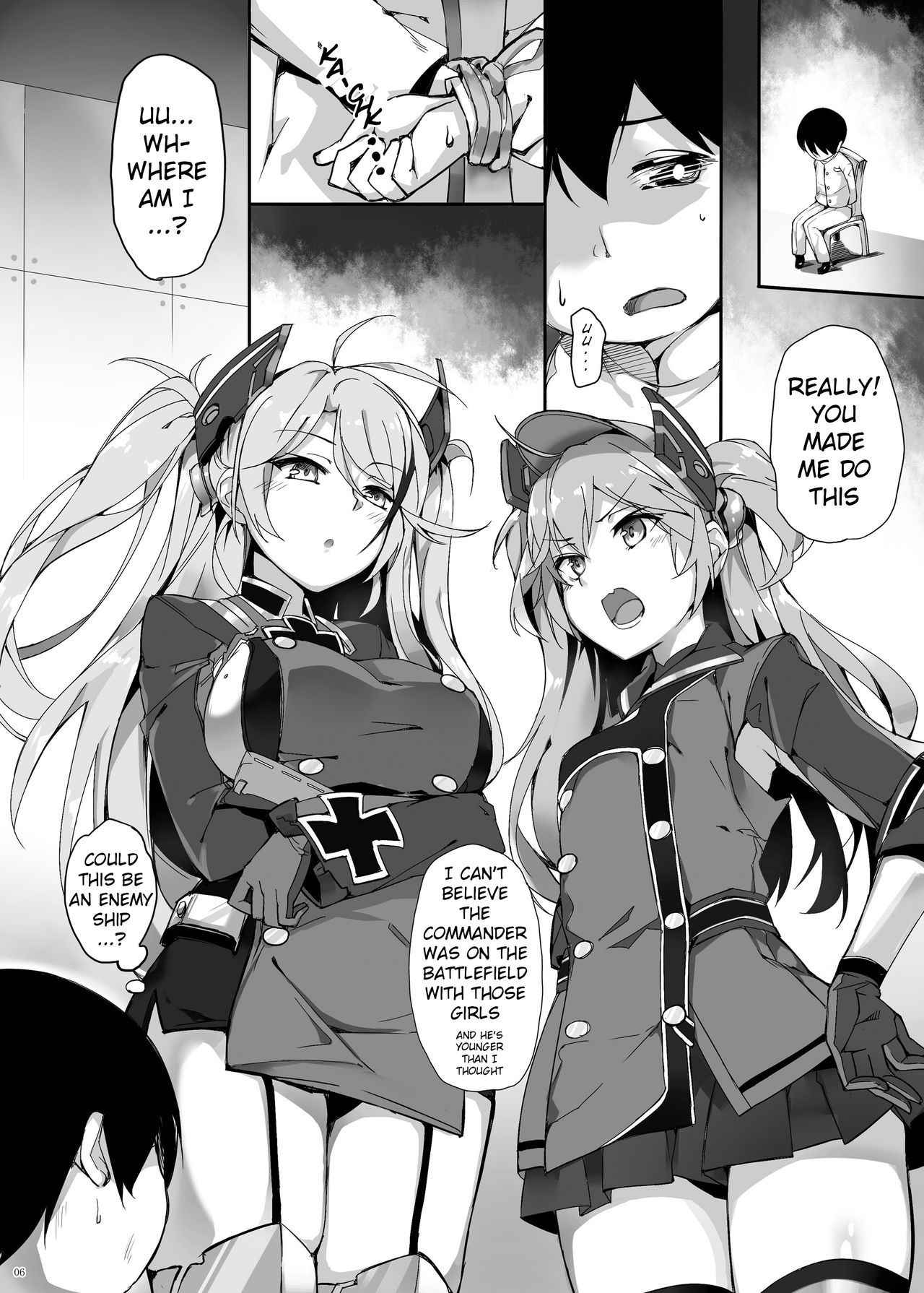 [Salt choc (Naha 78)] Hipper Shimai no Shota Sakusei Jinmon (Azur Lane) [Digital] [English] [Mysfruarna]