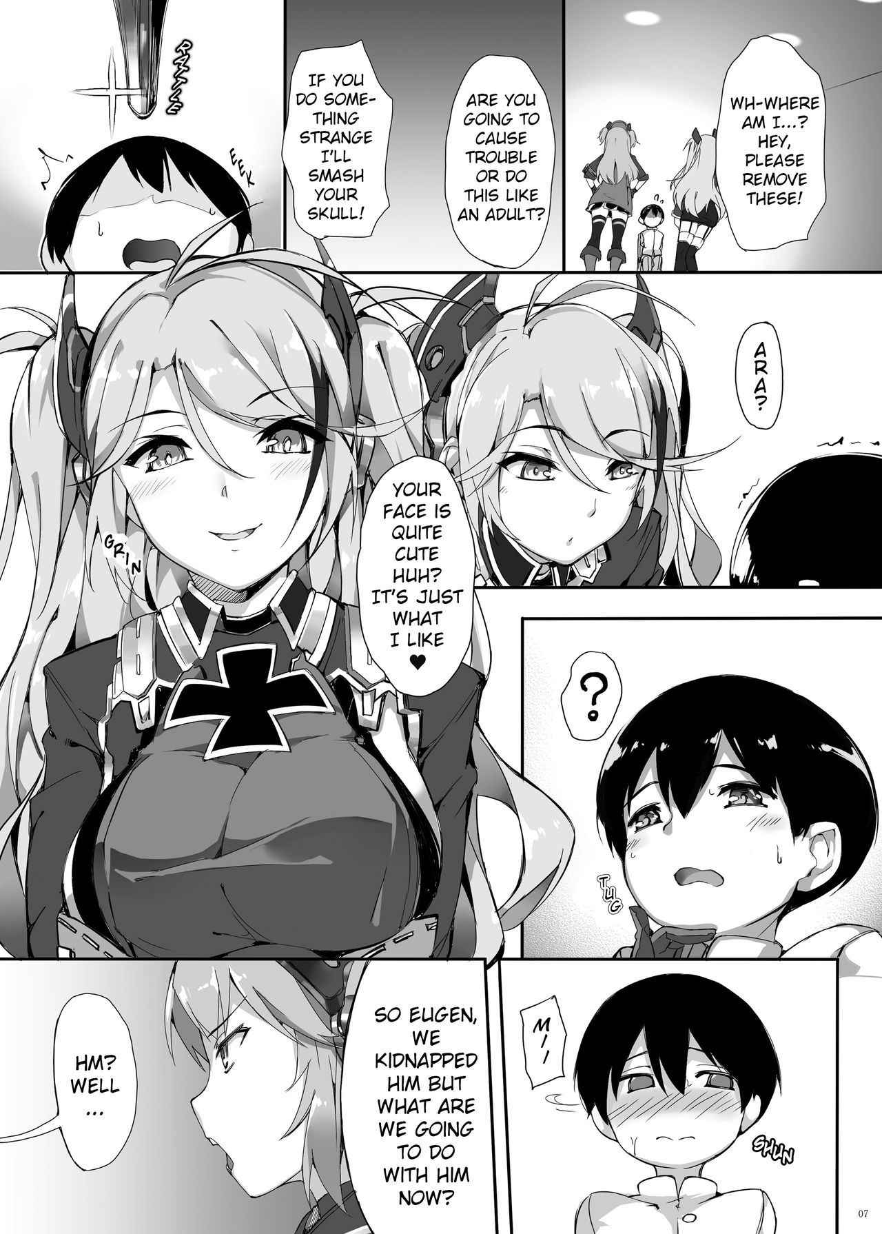 [Salt choc (Naha 78)] Hipper Shimai no Shota Sakusei Jinmon (Azur Lane) [Digital] [English] [Mysfruarna]