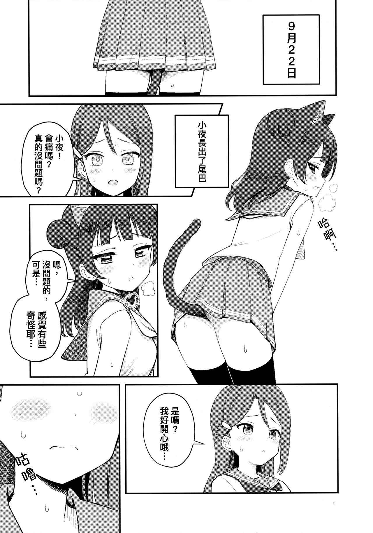 (C94) [Deadnoodles] Yohaneko Choukyou Nikki | Yohaneko Training Diary (Love Live! Sunshine!!)  [Chinese] [沒有漢化]