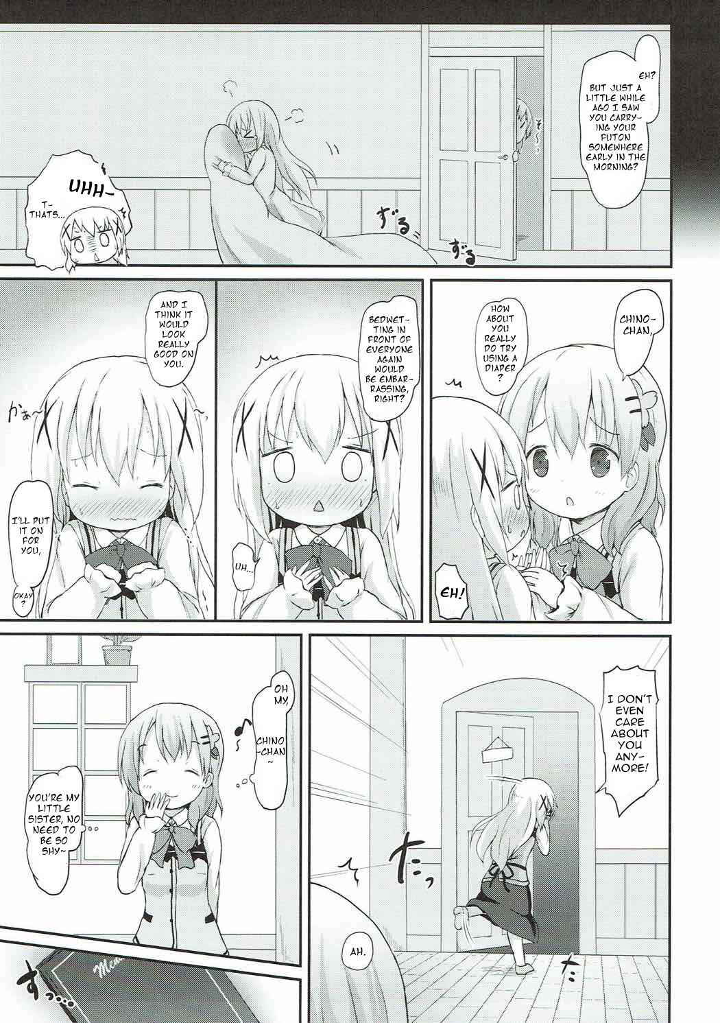 (C92) [Netekuras (Lolisin)] Chino-chan no Omata Check (Gochuumon wa Usagi desu ka?) [English]