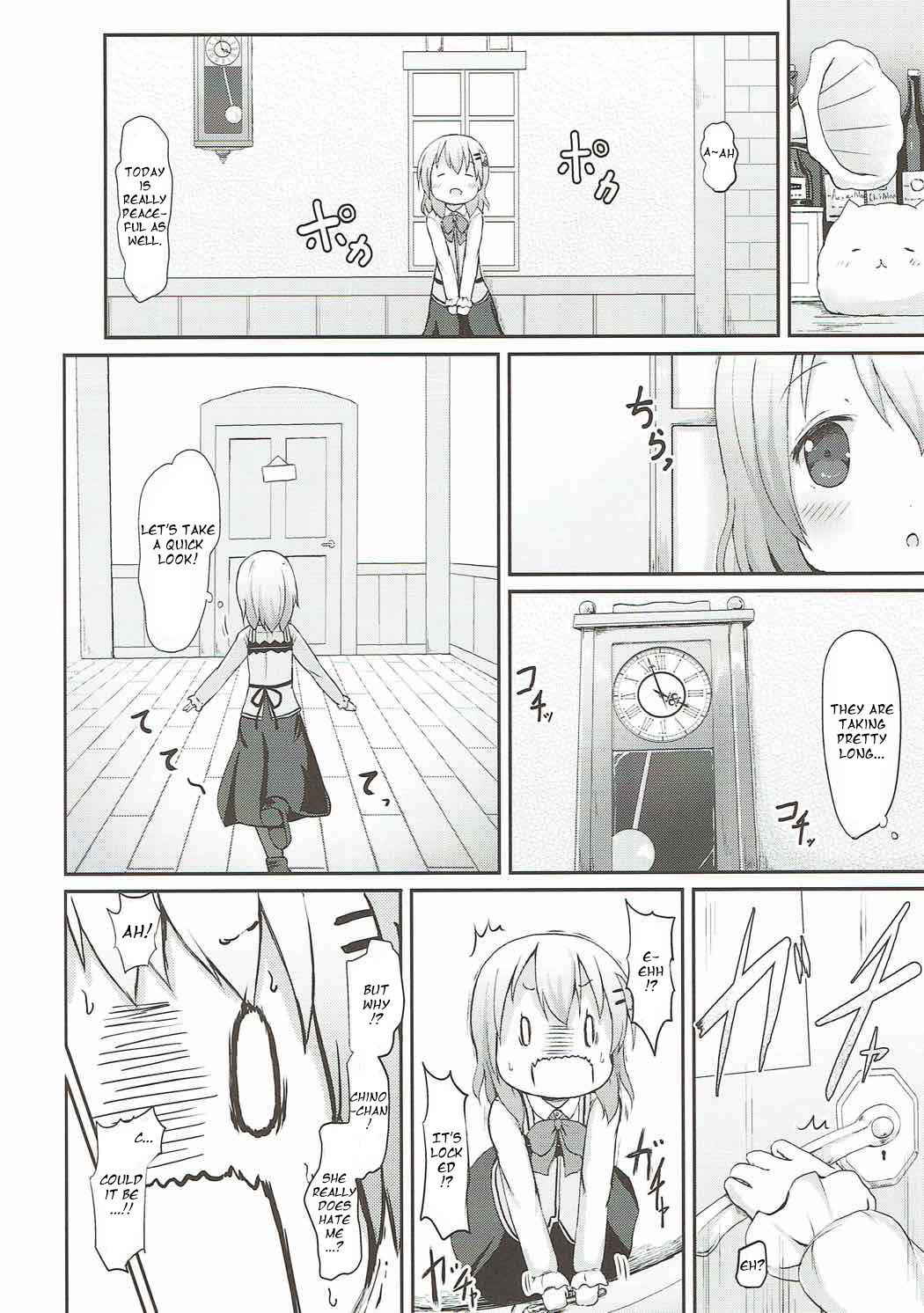 (C92) [Netekuras (Lolisin)] Chino-chan no Omata Check (Gochuumon wa Usagi desu ka?) [English]