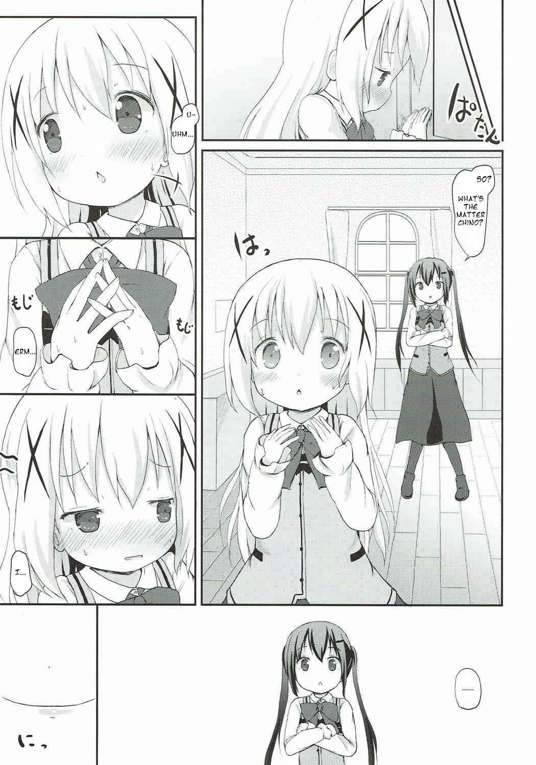 (C92) [Netekuras (Lolisin)] Chino-chan no Omata Check (Gochuumon wa Usagi desu ka?) [English]