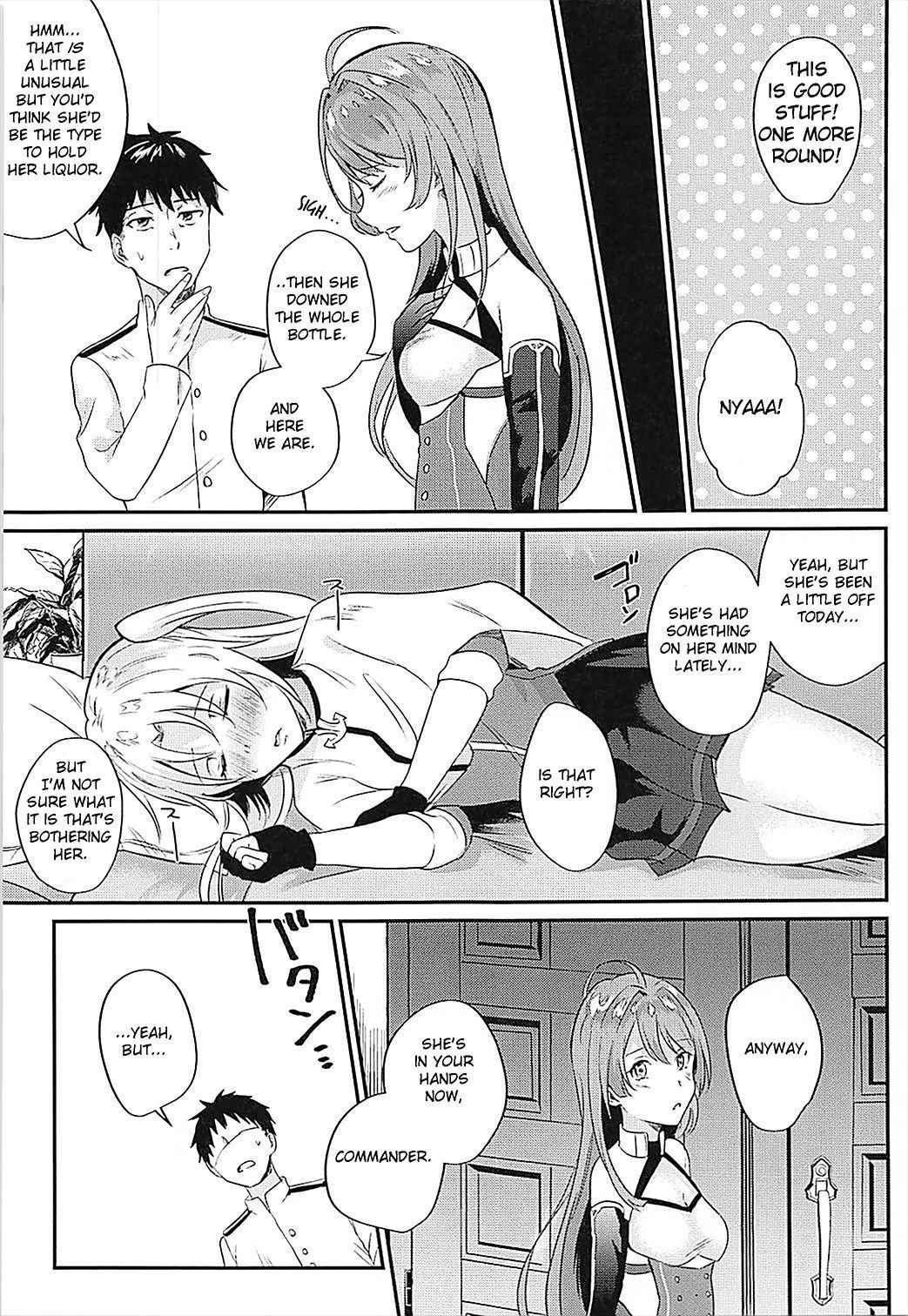 (COMIC1☆13) [latelate (Chikubai)] Cleveland to Yoidore Ecchi | Drunk Sex with Cleveland (Azur Lane) [English]