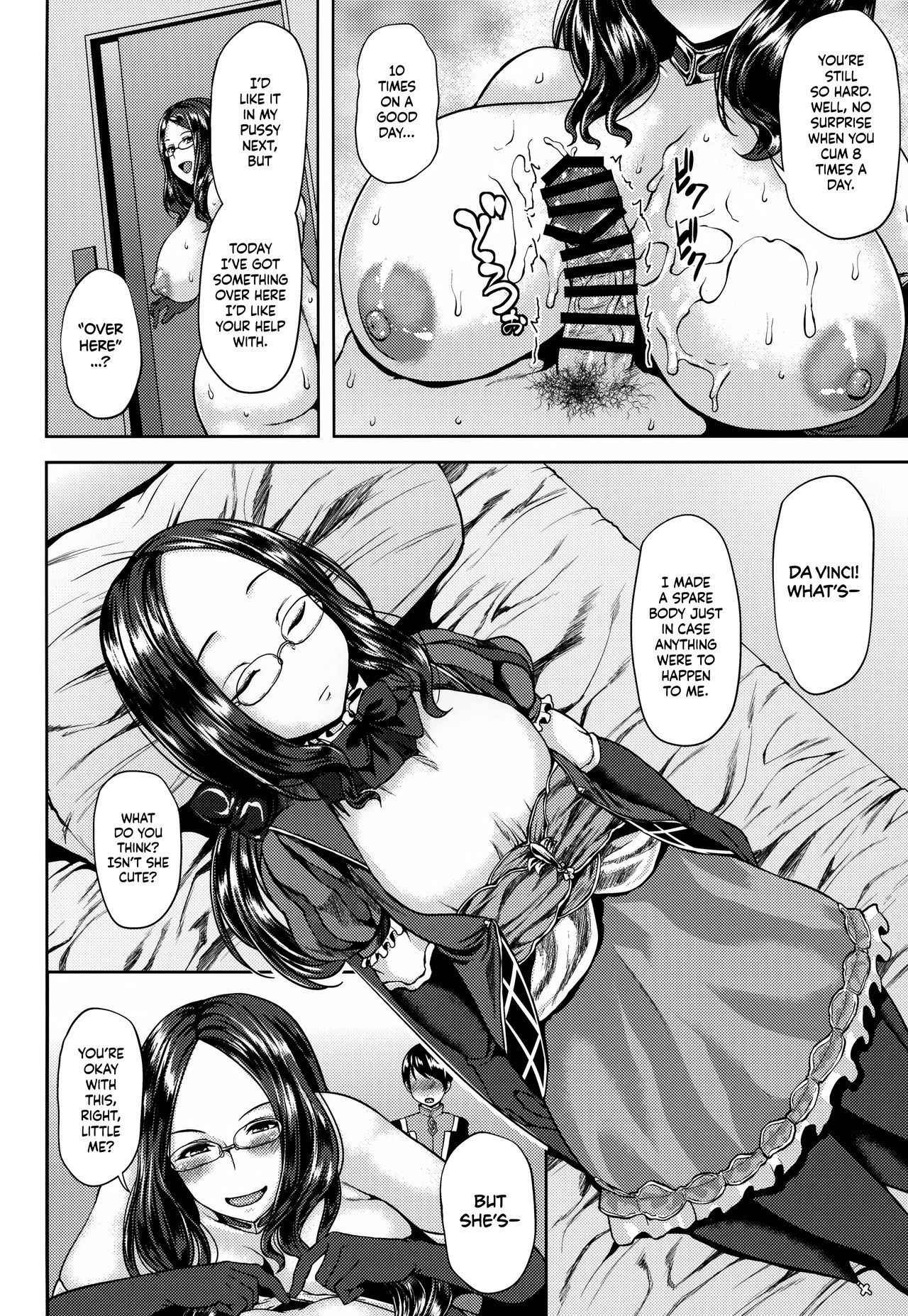 (C94) [BONJin (Ozy)] Da Vinci-chan to Namahame Seikatsu | Bareback Sex Life With Da Vinci (Fate/Grand Order) [English] =TLL + mrwayne=