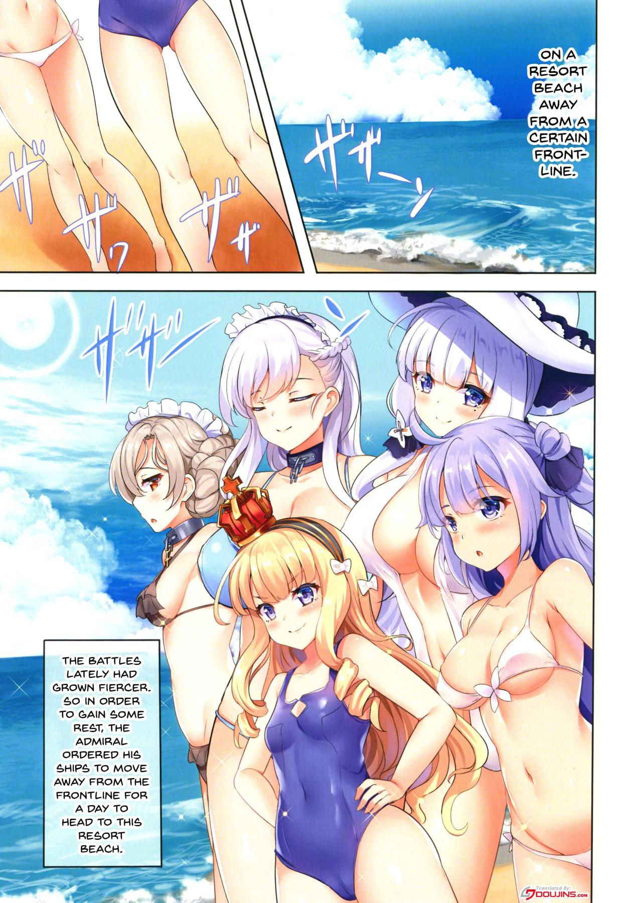 [SOTIKOTI (soramoti)] ROYAL Vacation (Azur Lane) [English] {Doujins.com} [Digital]