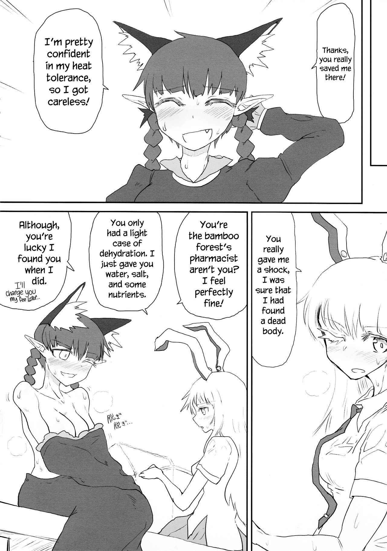 (C90) [Psychetangle (Keta)] Manatsu no Murashi Cat | Midsummer's Steamed Cat (Touhou Project) [English] [Erelzen]