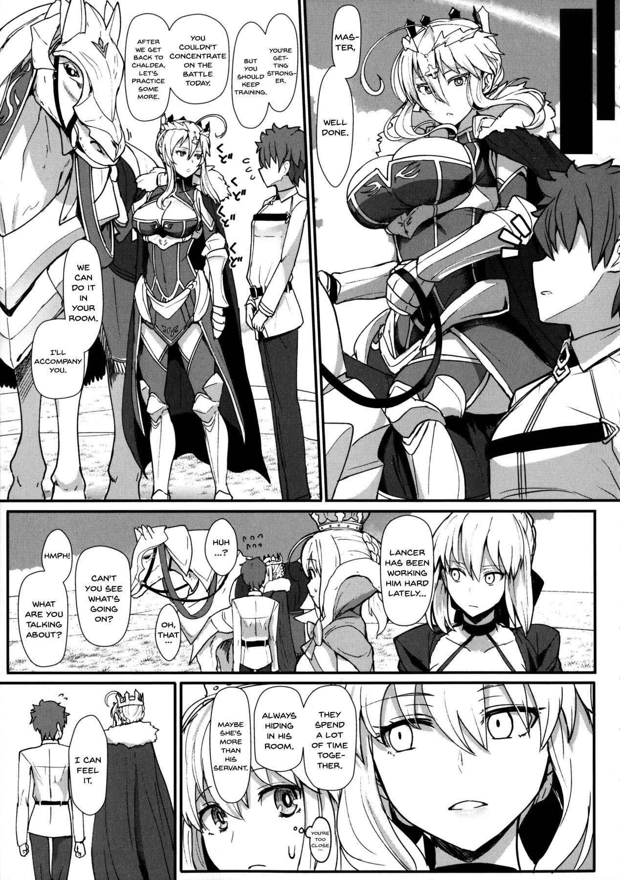 (C92) [NOSEBLEED (Miyamoto Issa)] Muttsuri Chichiue Torotoro Koubi | Sullen Big Breasted Wet Mating (Fate/Grand Order) [English] {Doujins.com}