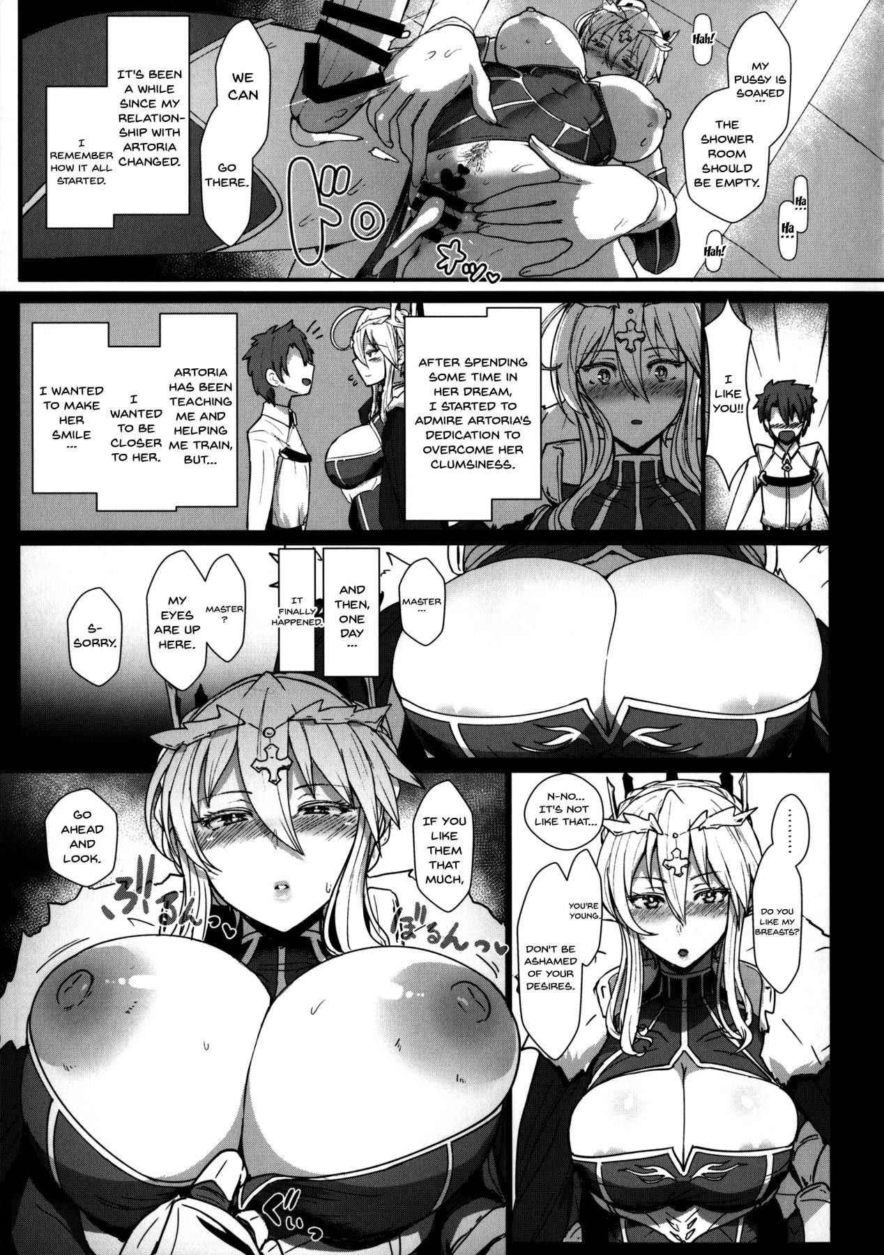 (C92) [NOSEBLEED (Miyamoto Issa)] Muttsuri Chichiue Torotoro Koubi | Sullen Big Breasted Wet Mating (Fate/Grand Order) [English] {Doujins.com}