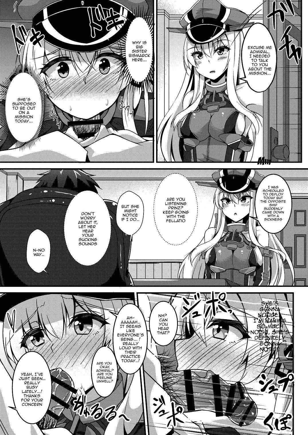 [Tiusan Kingdom (Tiusan)] Daily life of admiral and two German ship - Teitoku to Futari no Nichijou (Kantai Collection -KanColle-) [English] {Doujins.com} [Digital]