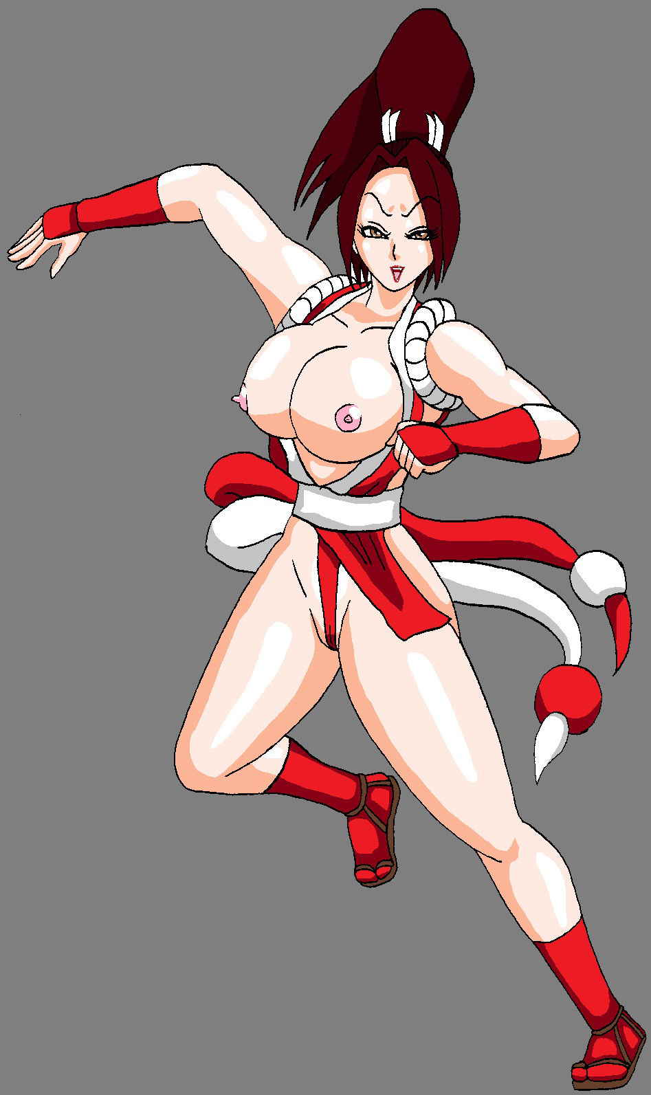 [舞狩] Mai-chan vs Chris-kun (King of Fighters)