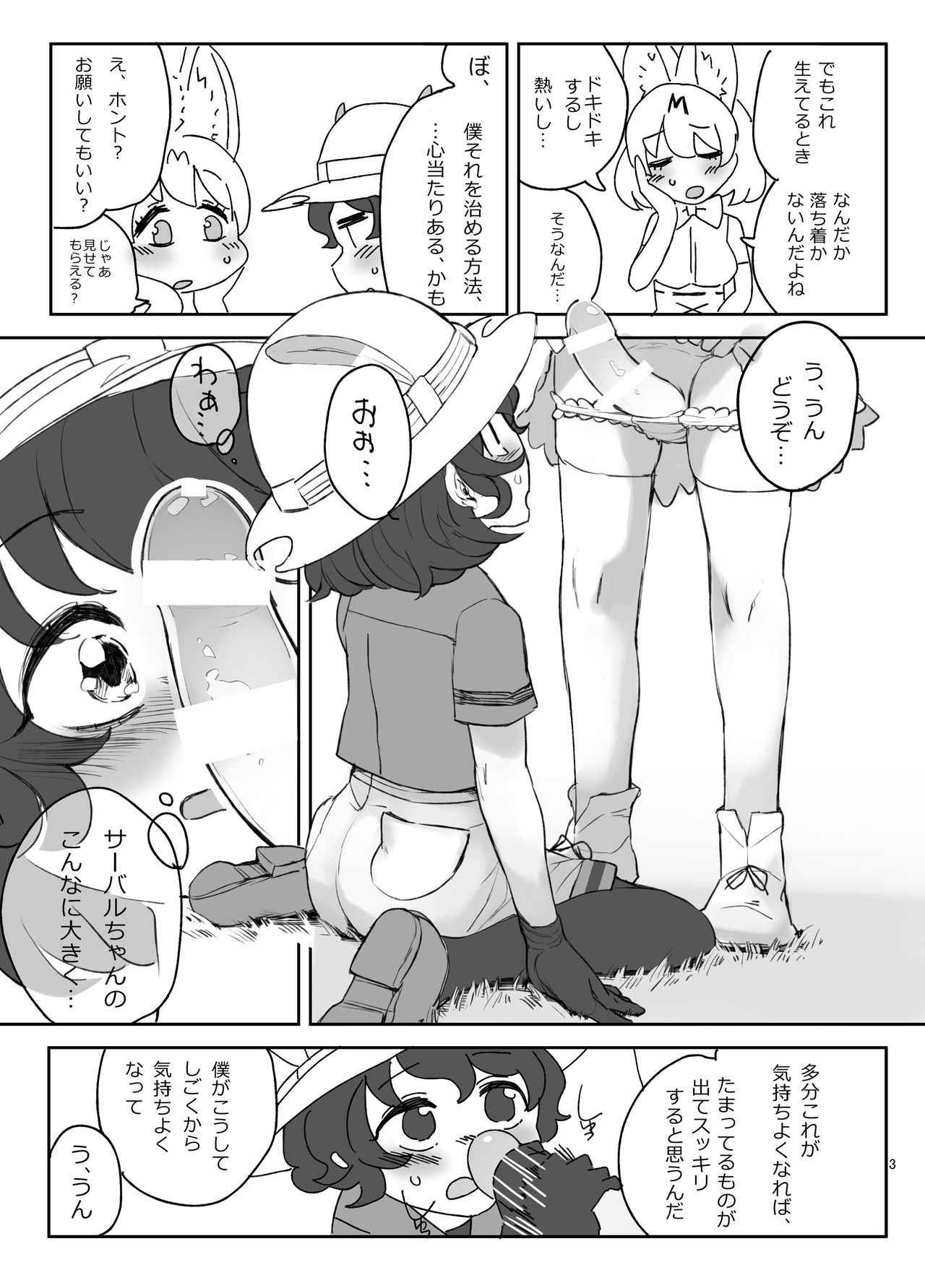 (C94) [Aomidoriimu Maker (Initsukkii)] Boku no Karada o Suki ni Site (Kemono Friends)