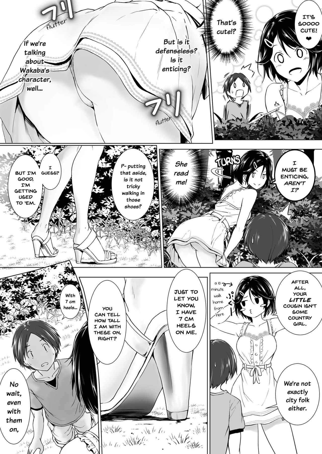 [Honey lounge (Hachimitsu)] I Want to Do Sexy Things with My Tall Younger Cousin | Choushin Itoko to Ecchii Koto Shiyo [English] [JasmineTea]