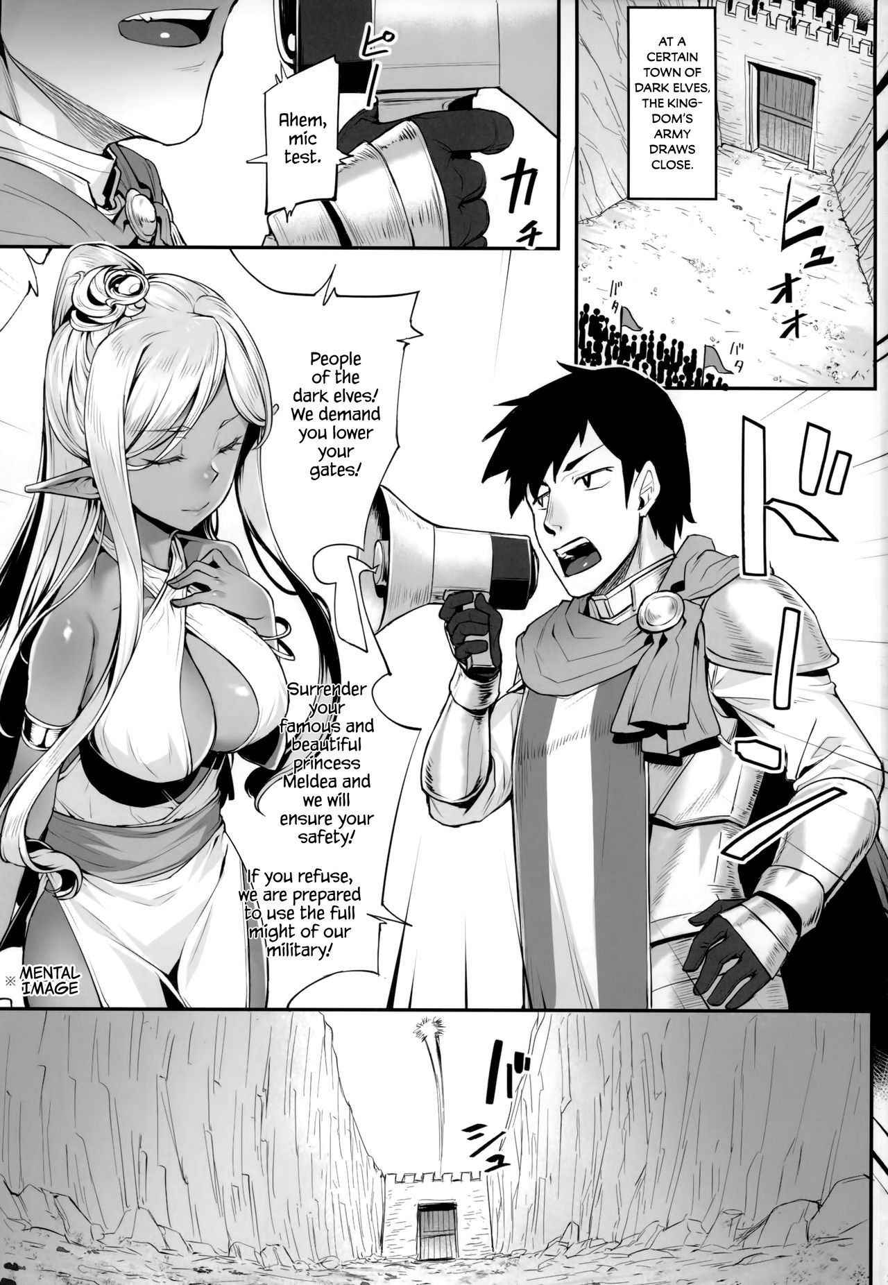 (C94) [Area14 (Kasei)] Dark Elf no Himegimi to Ichakorax | TEASExing the Dark Elves' Princess [English] [Team Koinaka]