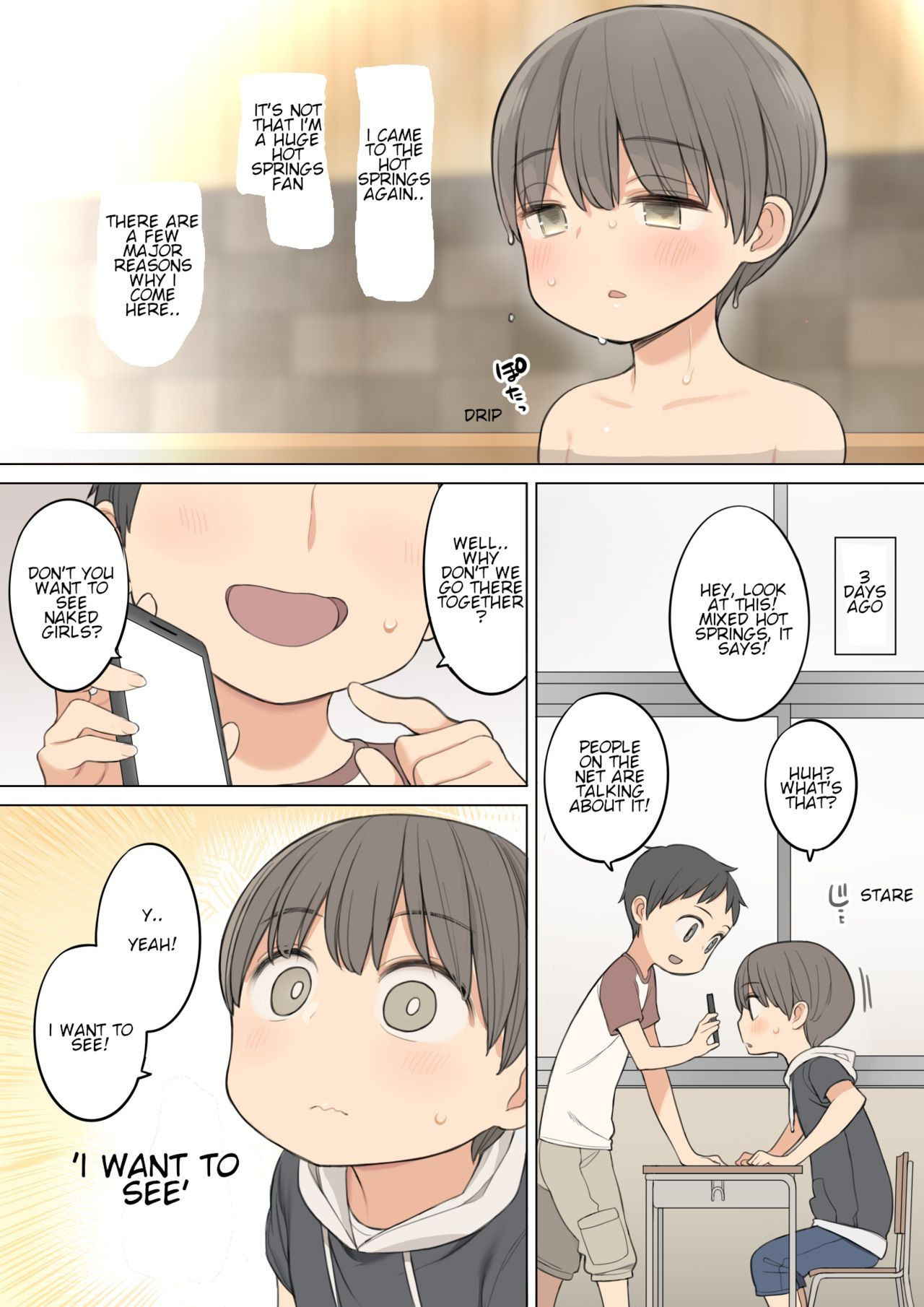 [Higuma-ya (Nora Higuma)] Konyoku Onsen de Toshiue no Onee-san ni Ippai Shasei Sasete Morau Hanashi | Story of how I came a lot with an older oneesan at the mixed hot spring bath [English] [Shippoyasha]