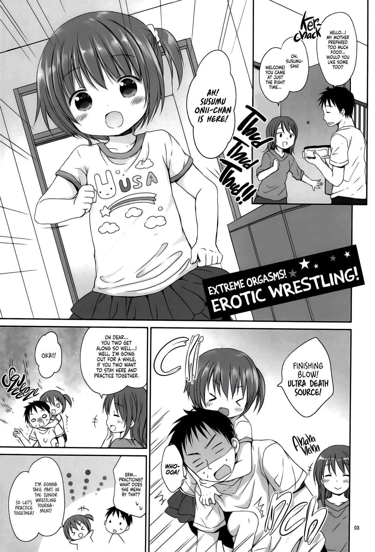 (C93) [Rico-ba (Rico)] Ikisugi! Ecchi na Wrestling | Extreme Orgasms! Erotic Wrestling [English] [ATF]