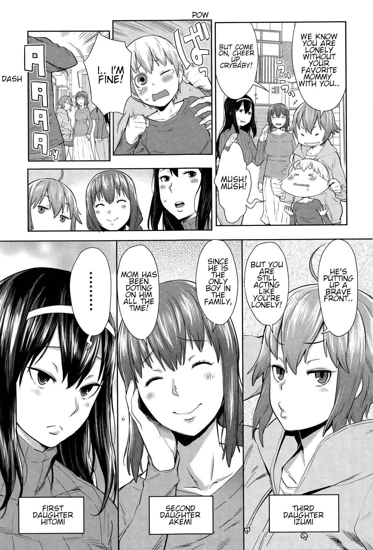 [Agata] Onee-chan Mama no Funtou | Hard working mommy sisters (COMIC Shingeki 2015-02)(Ane x Pako² [Kyuukyokuban] [English][Shippoyasha]