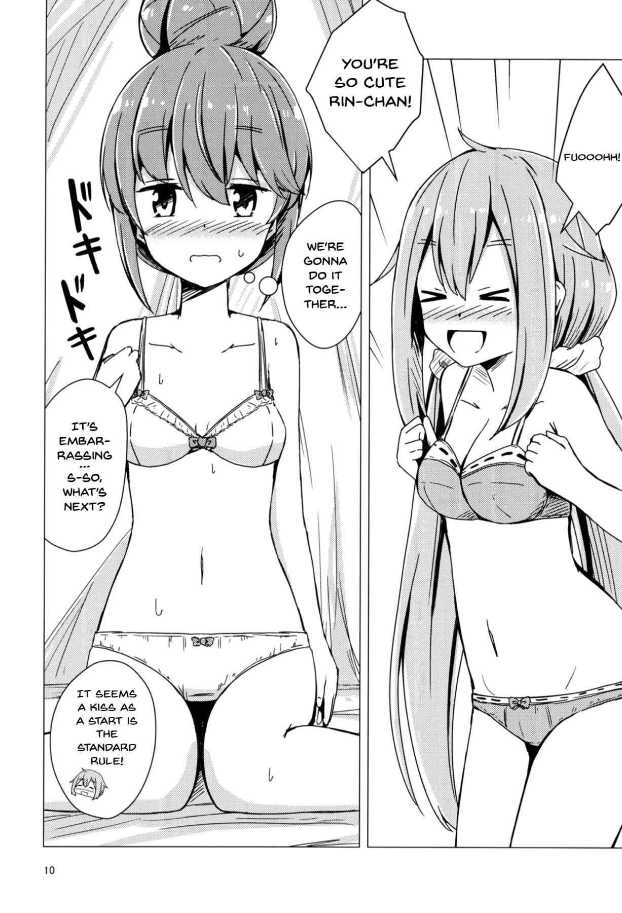 (C94) [Aiirosakura (Aikawa Ryou)] Sex Shinai to Derenai Tent ni Tojikomerareta NadeRin | Nade And Rin Were Trapped Inside Their Tent Unless They Had Sex (Yuru Camp) [English] {Doujins.com}