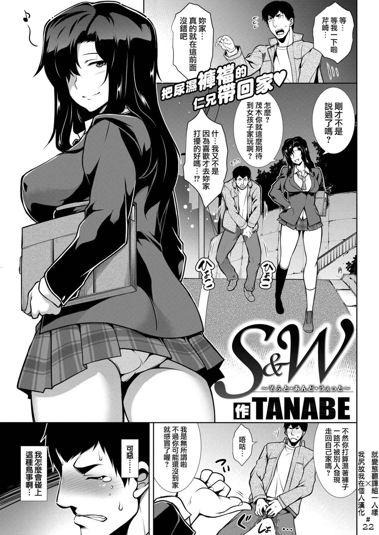 [TANABE] S&W ~Soft & Wet~ (COMIC Shitsurakuten 2018-05) [Chinese] [有四顆蛋蛋的漢化組] [Digital]