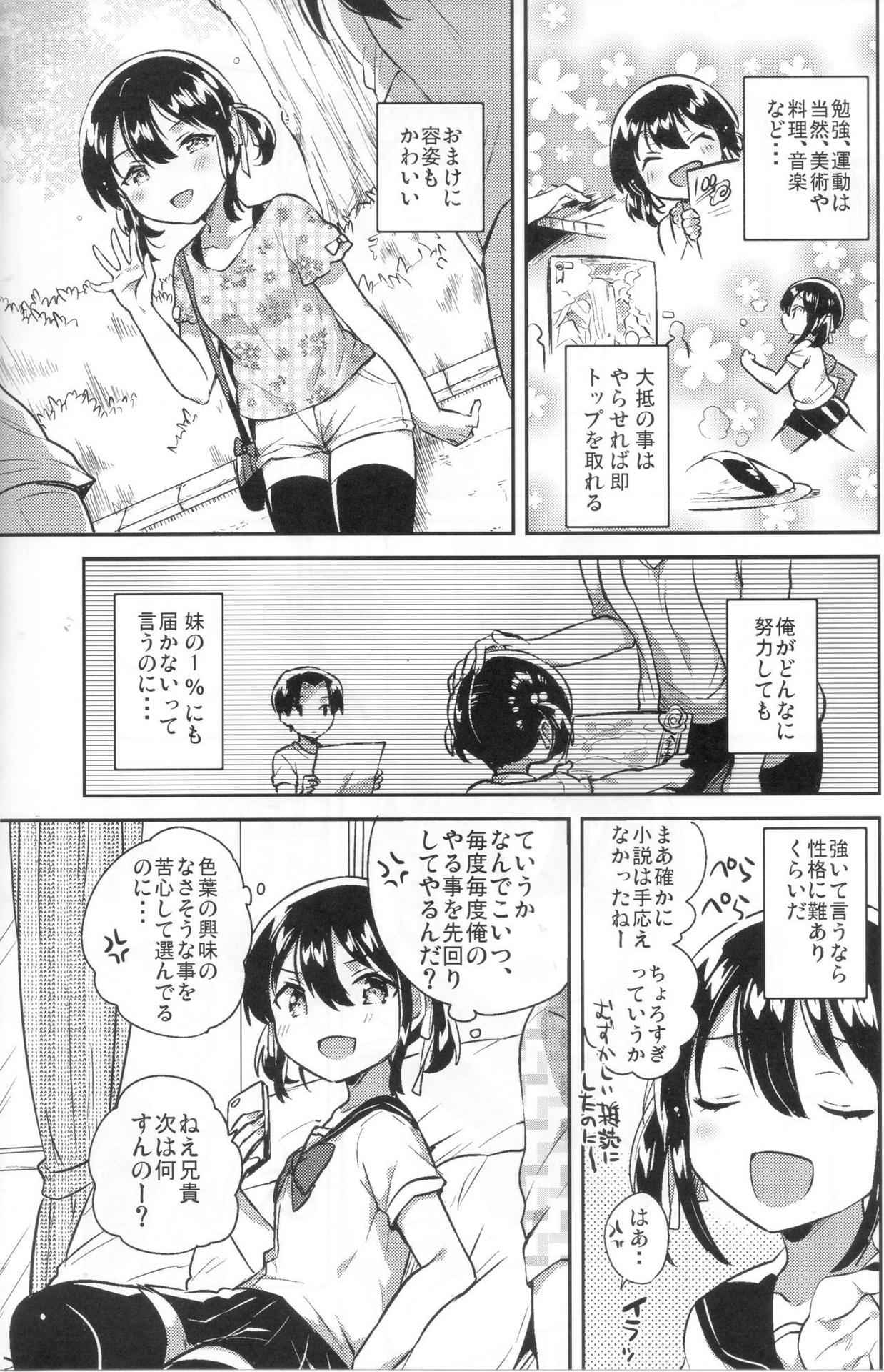 (COMIC1☆14) [squeezecandyheaven (Ichihaya)] Imouto wa Genius