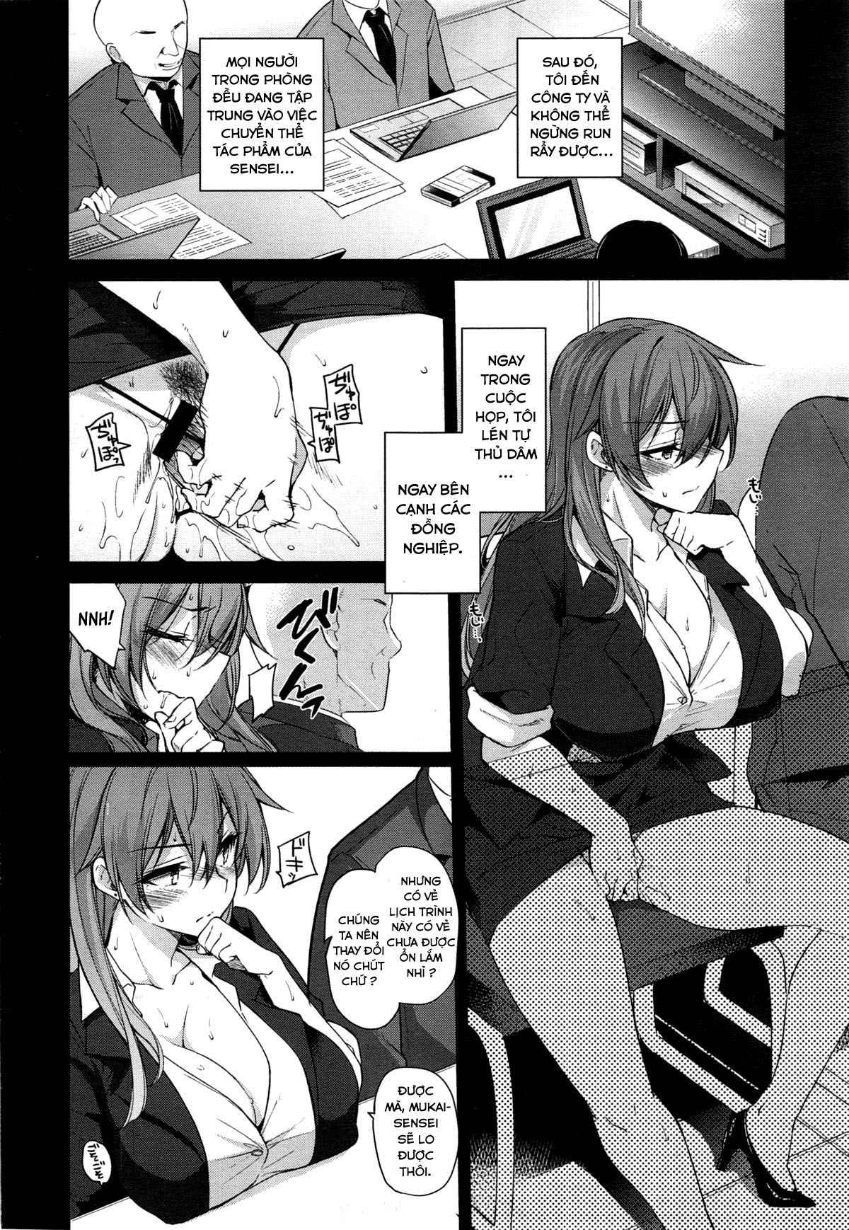 [Kekocha] Henshuu Kagamiya-san no Kannouteki na Oshigoto (COMIC X-EROS #25) [Vietnamese Tiếng Việt] [RE Team]