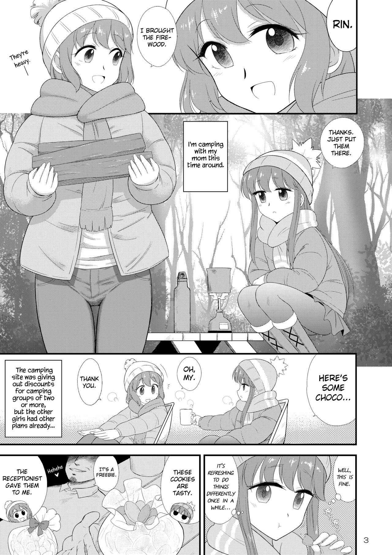 [BLACK DOG (Kuroinu Juu)] Haha to Musume to Donburi Camp (Yuru Camp) [English] {Hennojin} [Digital]