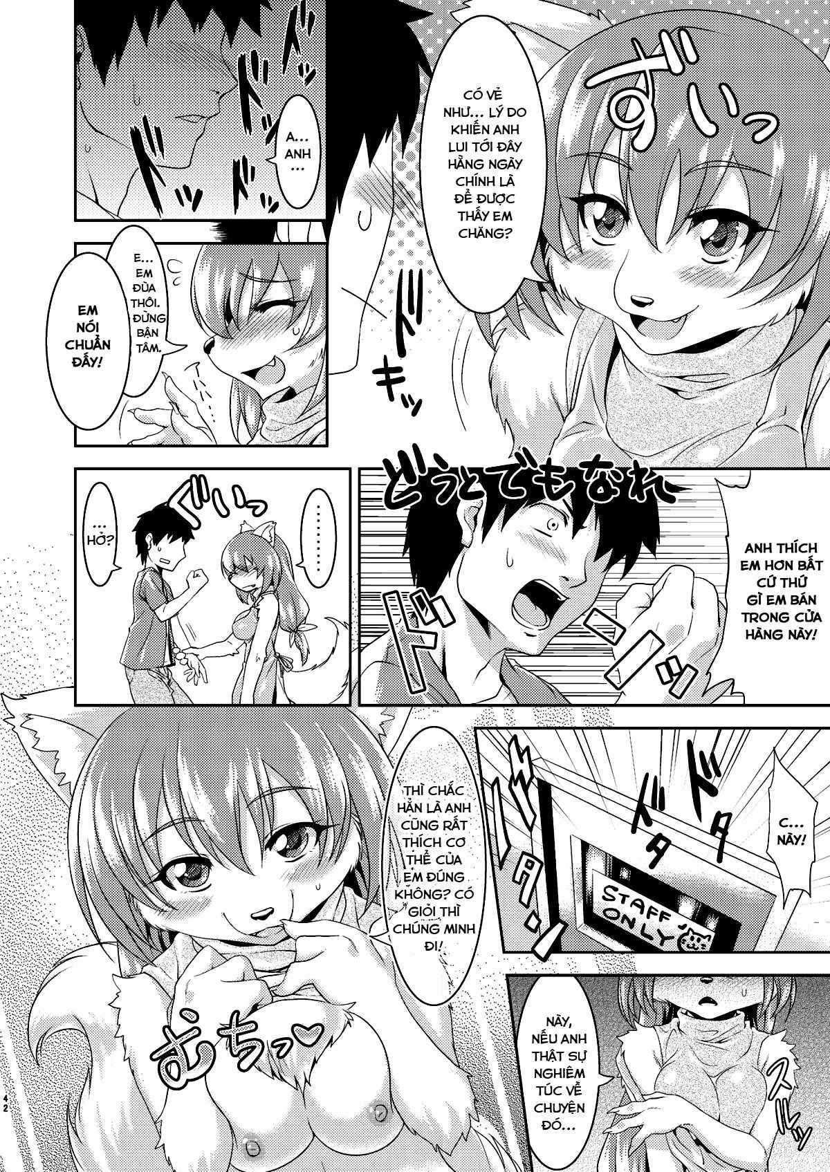 [TOVIC (Nme)] Kemono no Tenin-san | Animal Clerk (Comic Kemostore 2) [Vietnamese Tiếng Việt] [Furry Break the 4th Wall] [Digital]