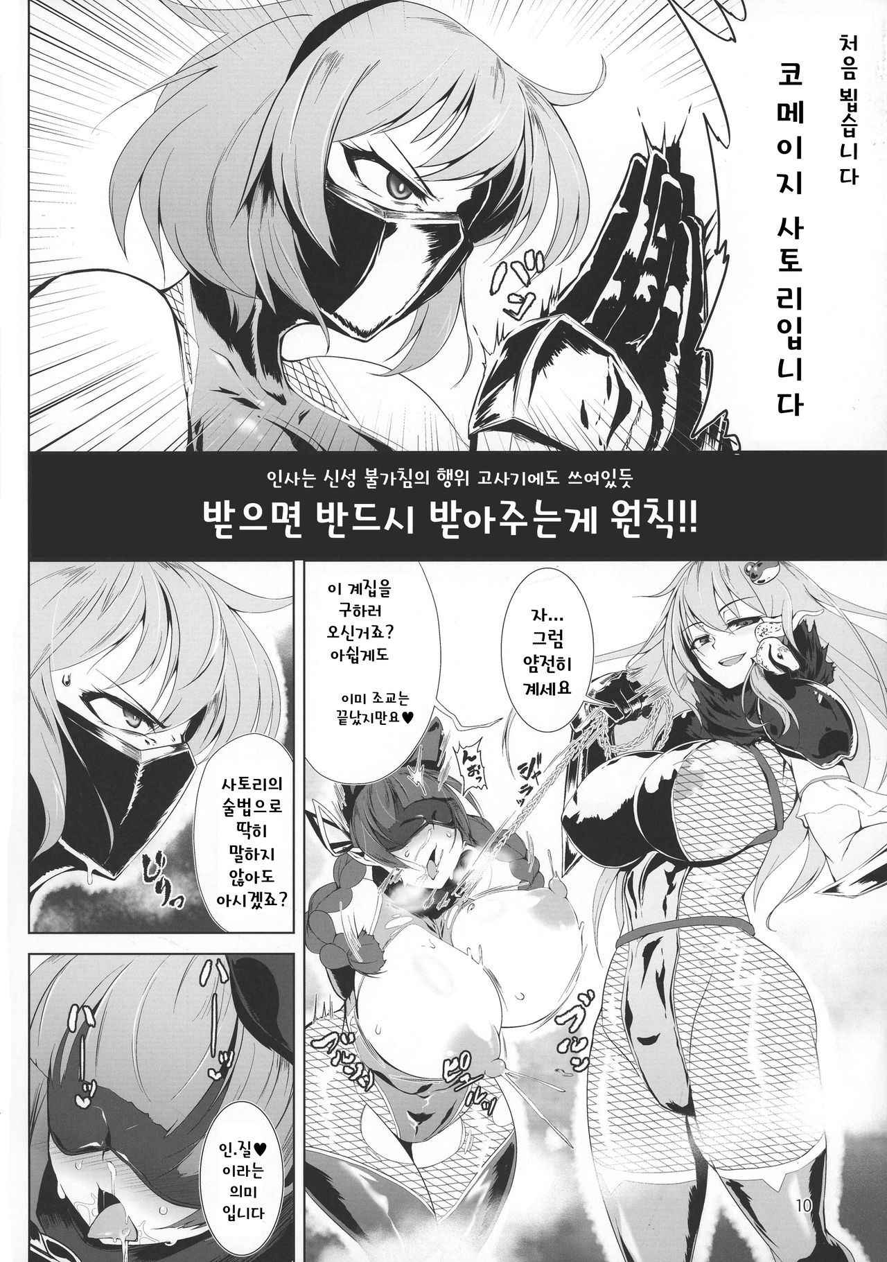 (Reitaisai 14) [Hadairo Rooibos Tea (Pandain)] Taimanin Satori (Touhou Project) [Korean]