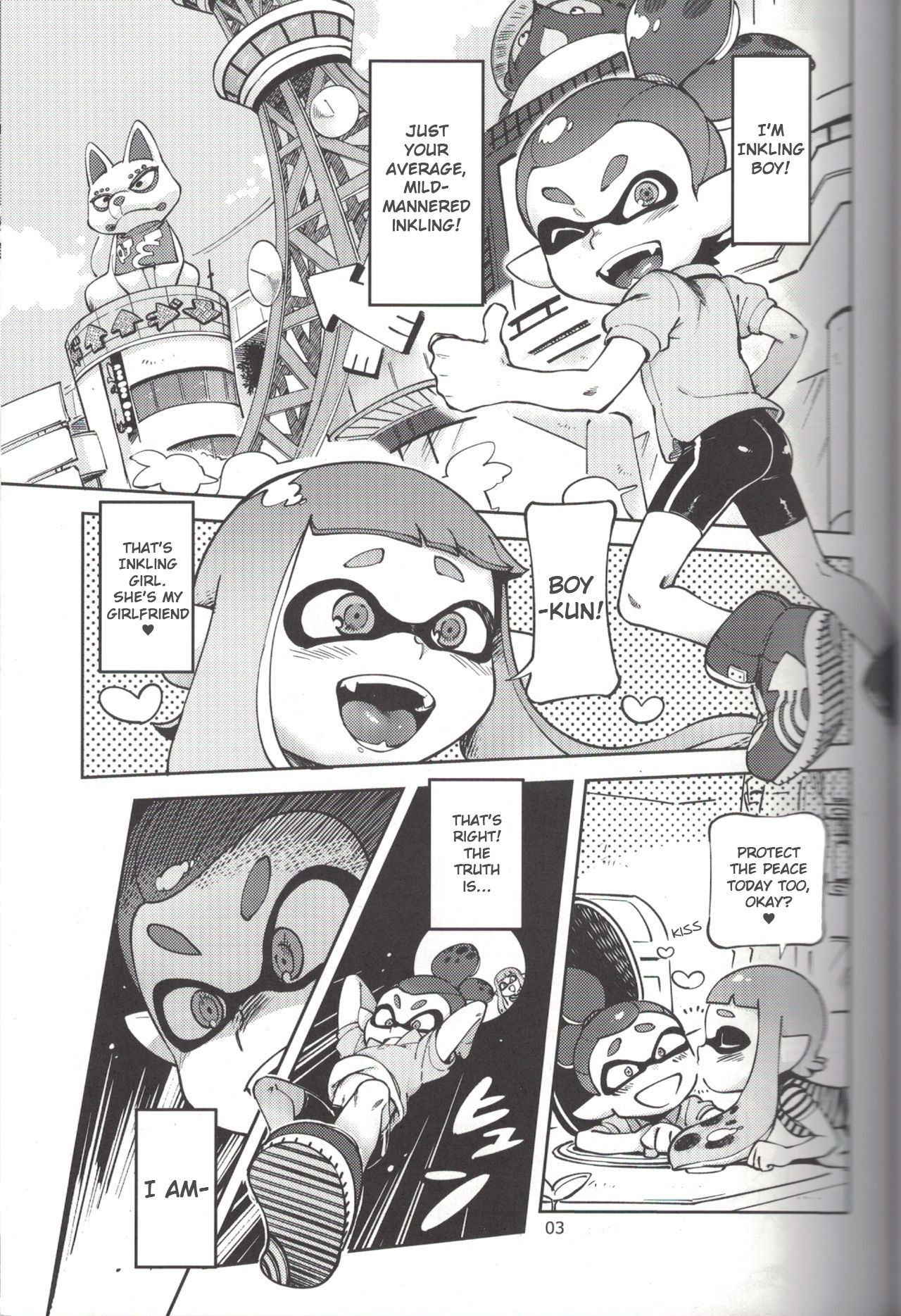 (C88) [Nambokuya (Namboku)] Hero Nanoni | But I'm the Hero! (Splatoon) [English]