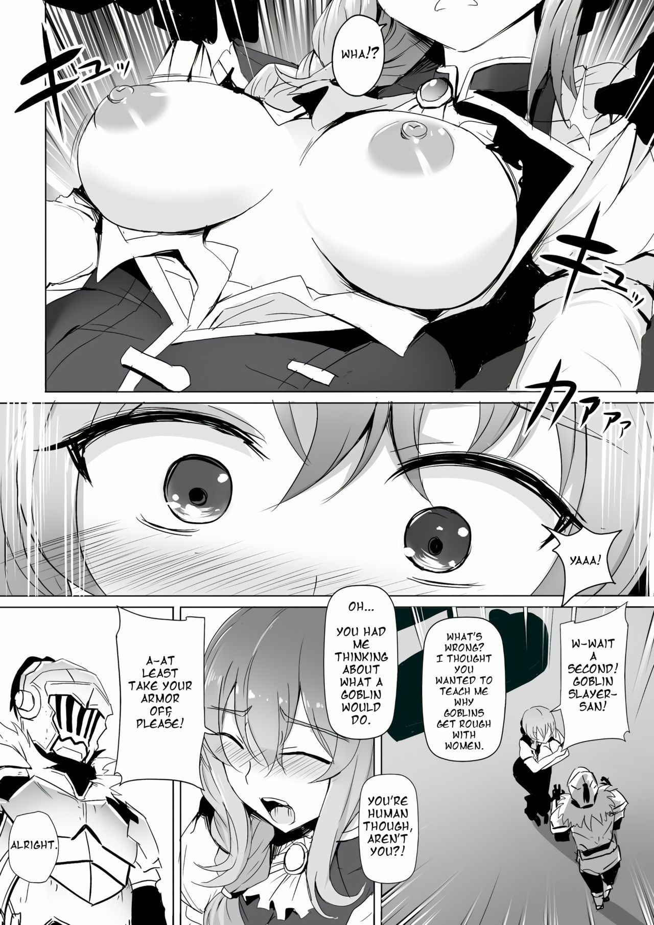 [Ginhaha] Uketsukejou no Himitsu na Irai (Goblin Slayer) [English]