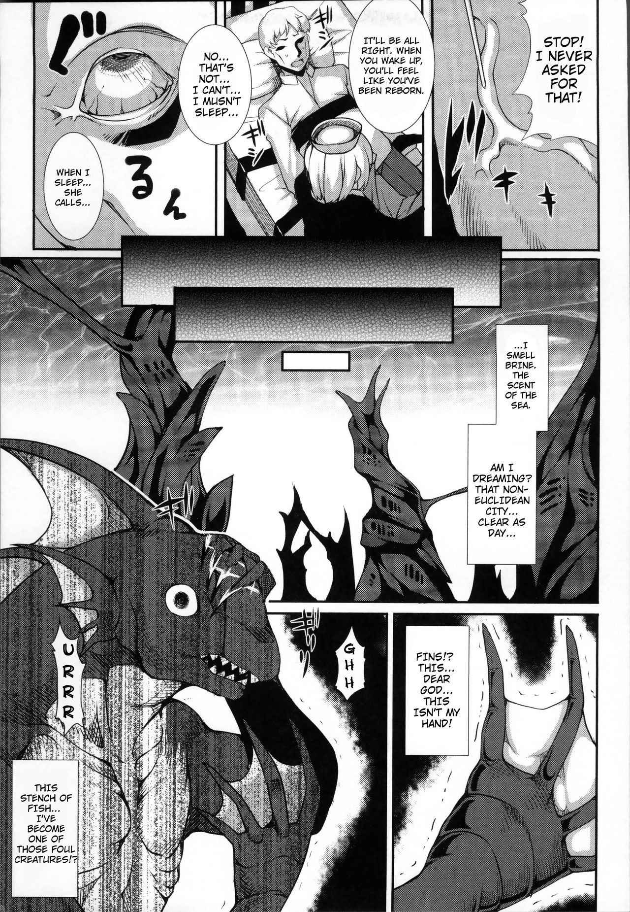 [Takayuki Hiyori] Aiyoku Gensou no Kai -Cthulhu Pregnant- Ch. 1-3 [English] [Seyzer Koze]