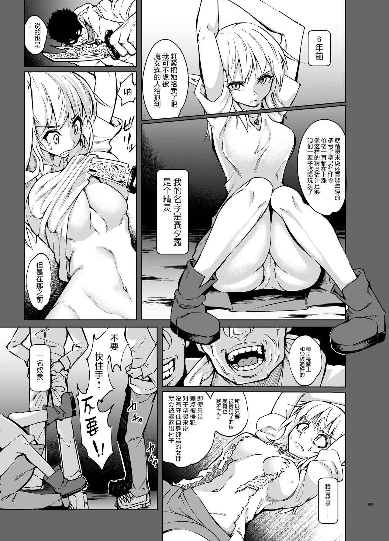 (C94) [SlapStickStrike (Stealth Changing Line)] Toaru Elf o Hikitorimashite Shunmin no Hi [Chinese] [无毒汉化组] [Digital]