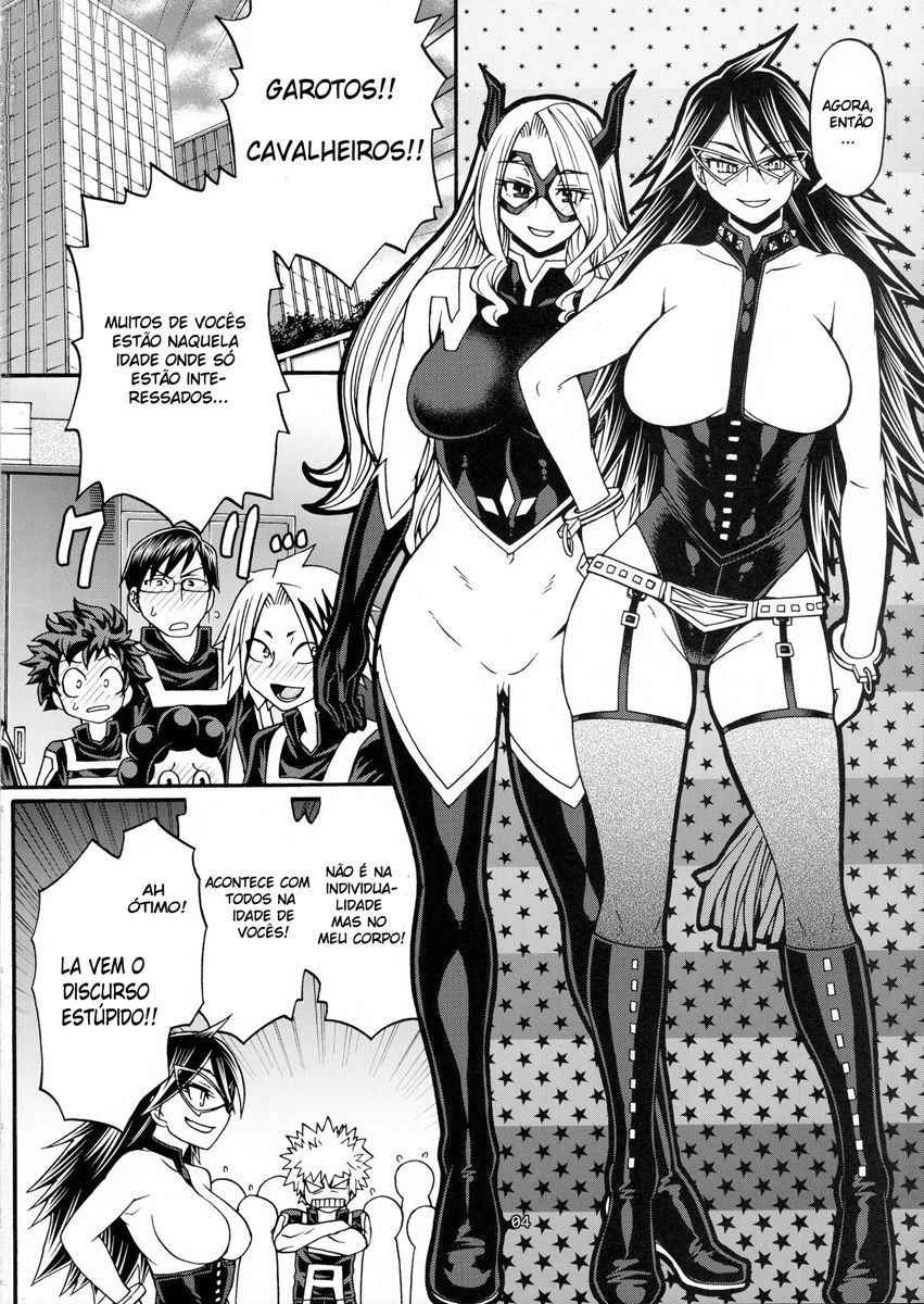 (C89) [CELLULOID-ACME (Chiba Toshirou)] M+M (My Hero Academia) [Portuguese-BR]