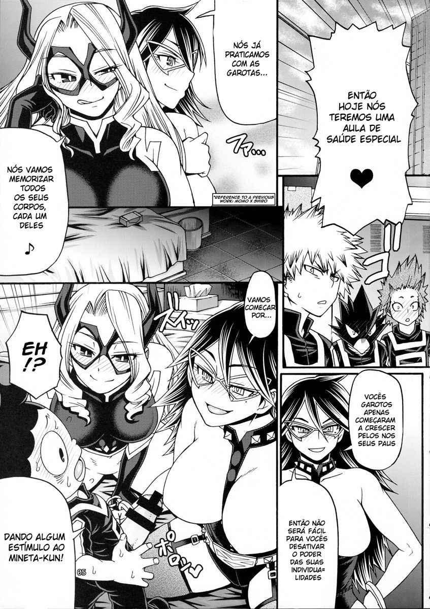 (C89) [CELLULOID-ACME (Chiba Toshirou)] M+M (My Hero Academia) [Portuguese-BR]