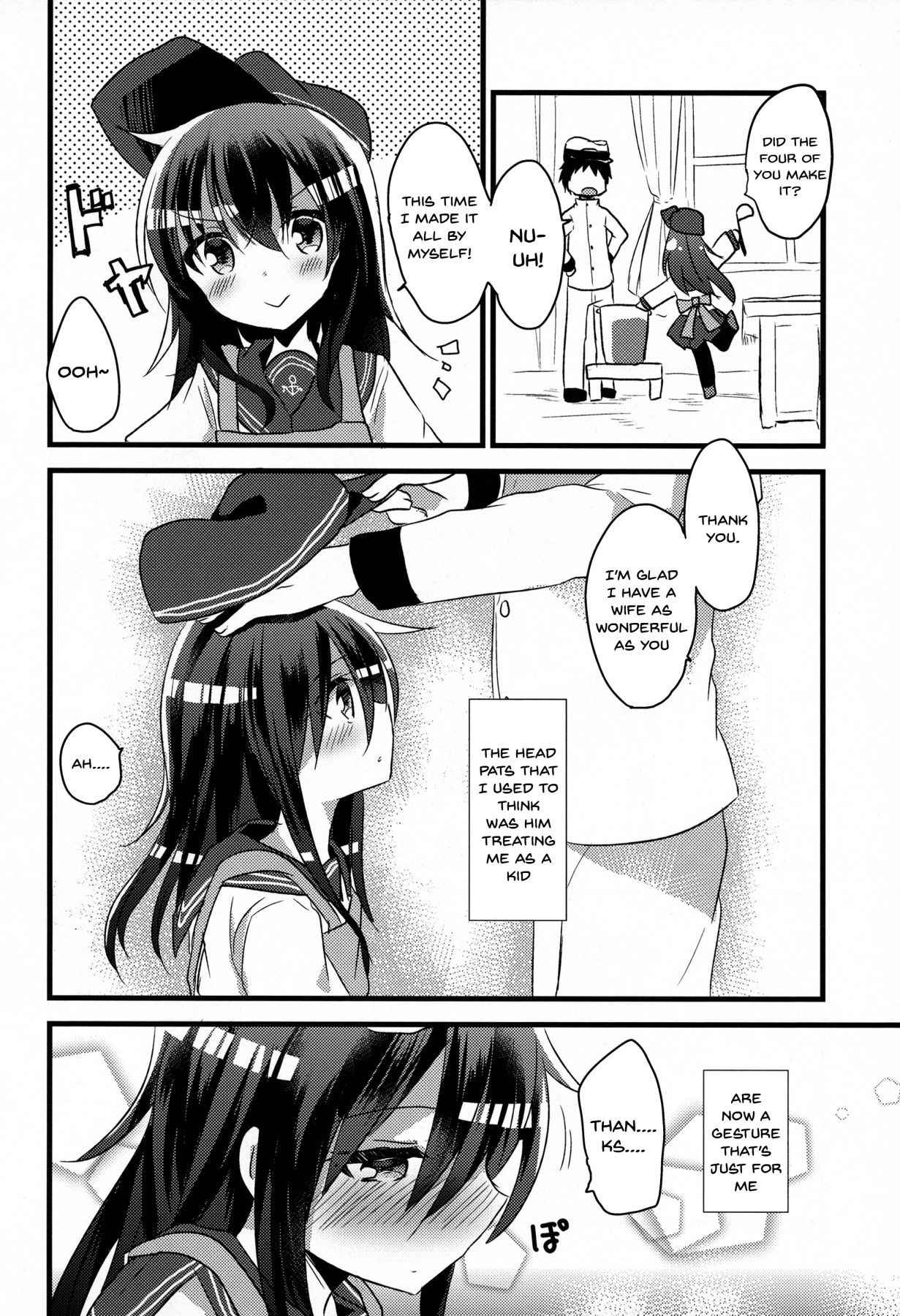 (C92) [Slime Kikaku (Kuriyuzu Kuryuu)] Akatsuki no Oyome-san Challenge | Akatsuki's Bride Challenge (Kantai Collection -KanColle-) [English] {Doujins.com}