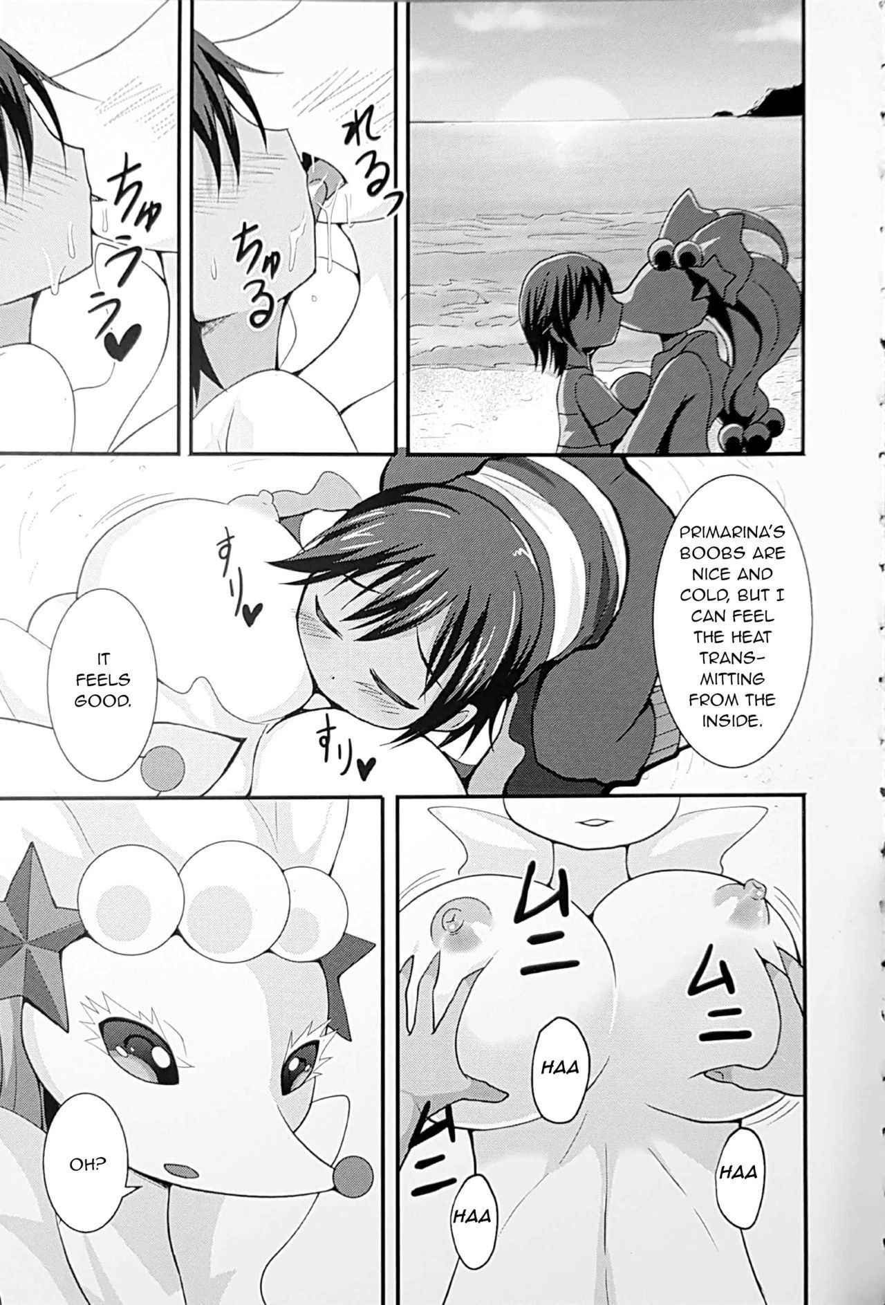 (Kansai! Kemoket 6) [Shikkoku no Voltecker (EGAMI)] Shemale Ashirenu wa Homesick na You-kun no Mama Daikou (Pokémon) [English] [q91]