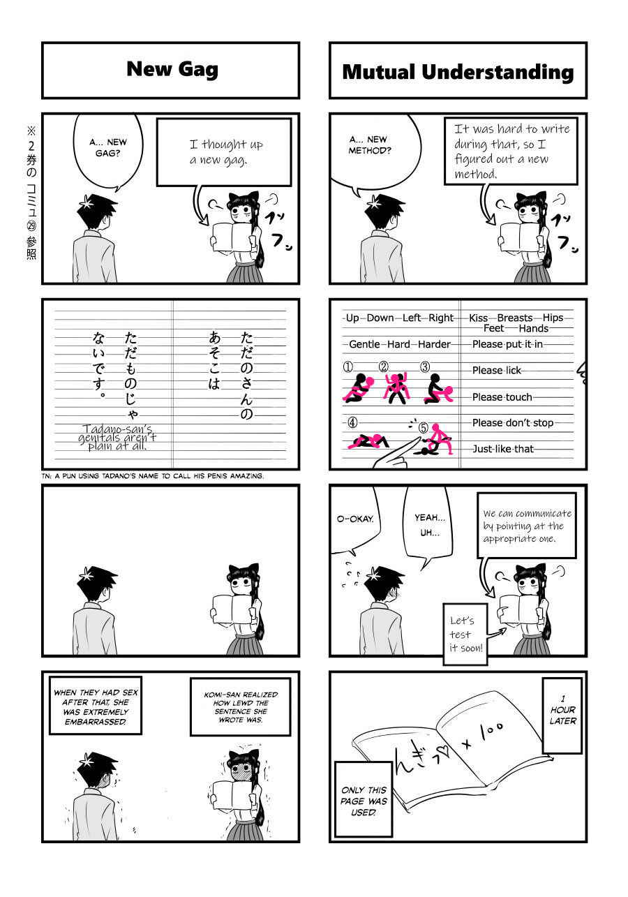 [DPg] Komi-san, Koubi-chuu desu. (Komi-san wa Komyushou desu.) [English] [OCnE]