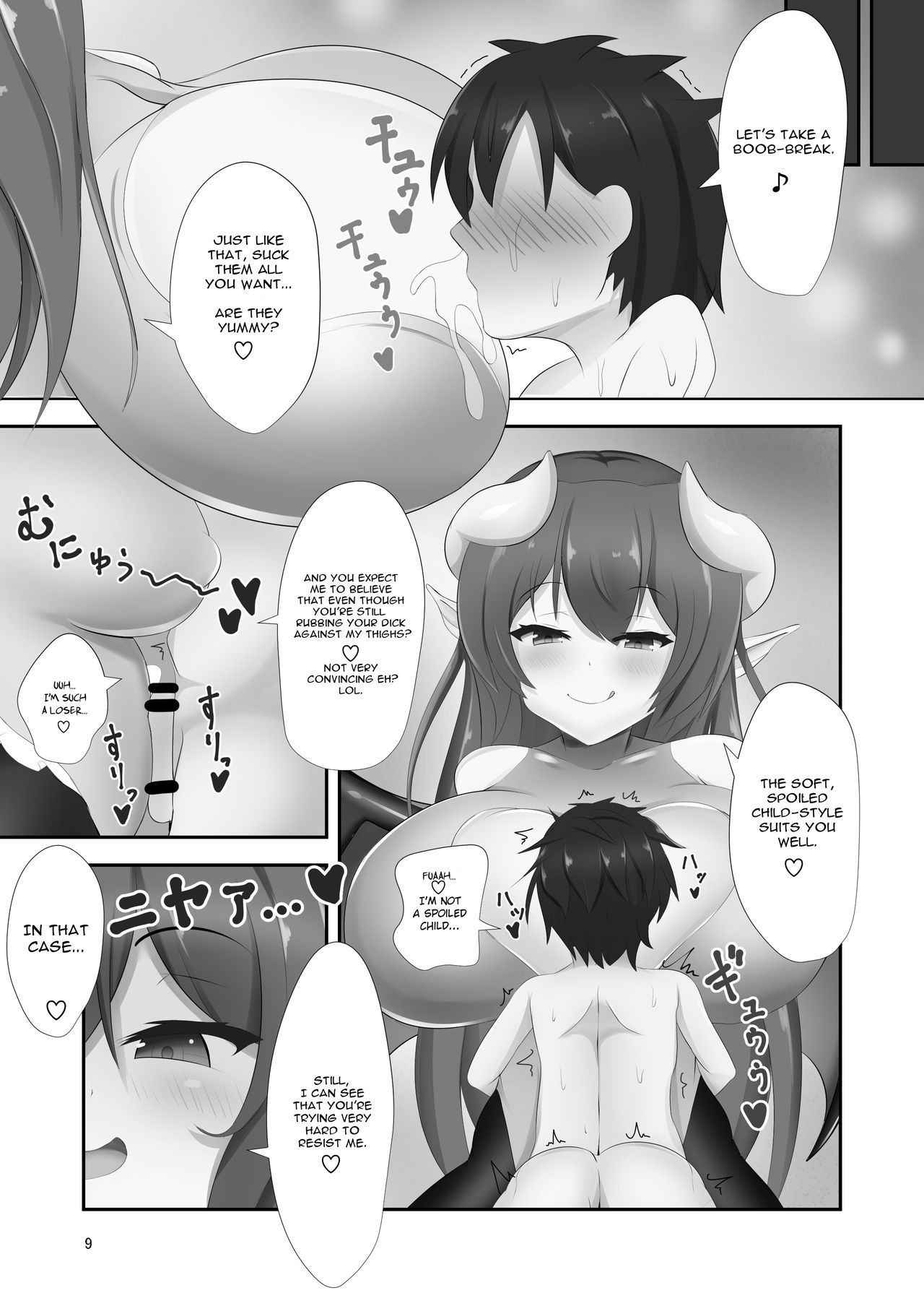 [Whitepink (WaP)] Dress Succubus Fine no Oyoufuku Aka-chan Choukyou Nisshi | Feene the Dress Succubus and Her Suit-Baby Training Diary [English] [Digital]