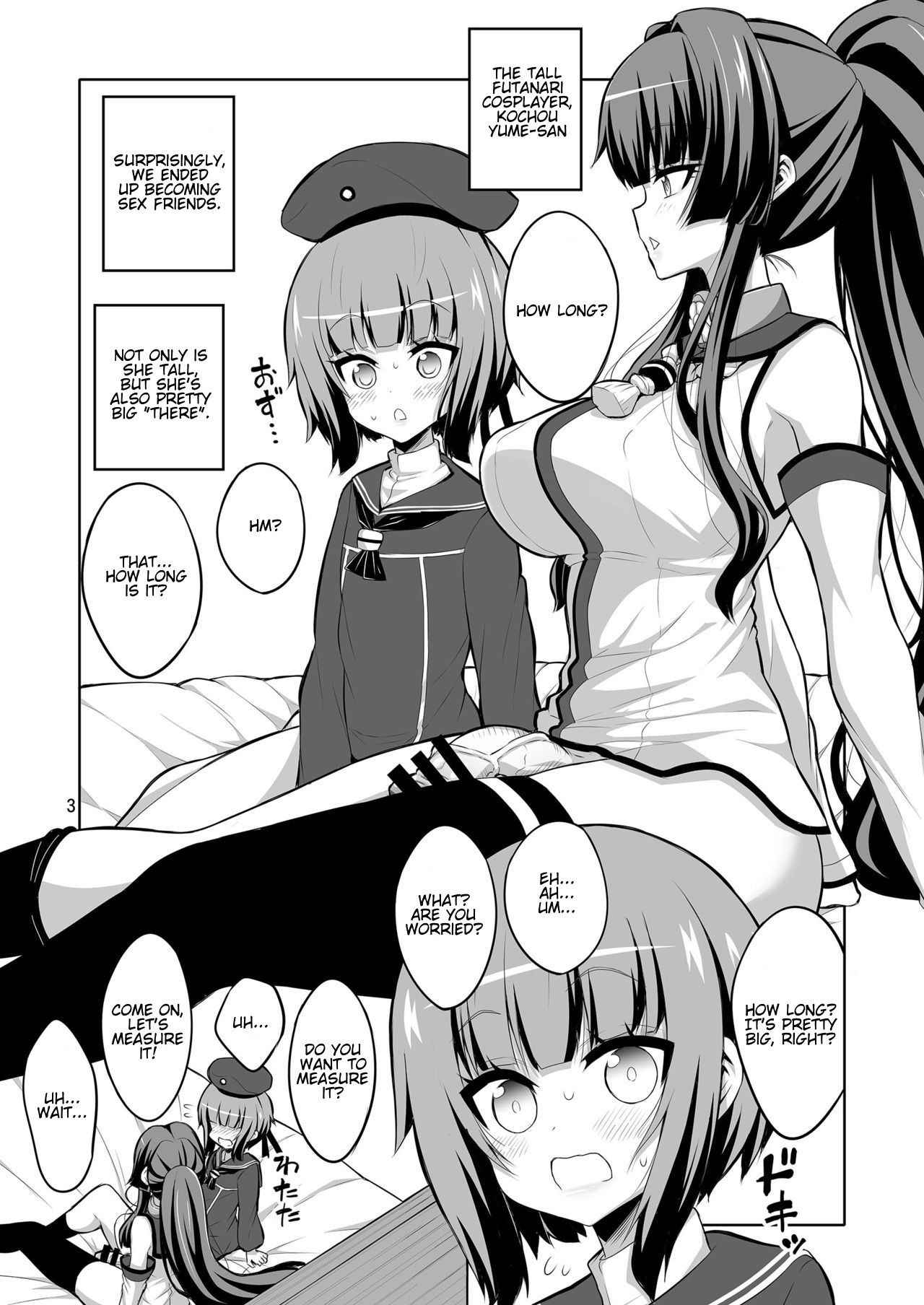 [Senya Sabou (Alpha Alf Layla)] Futanari Onee-san x Otokonoko Cosplayer Mesu Ochi Choukyou Kainikou (Kantai Collection -KanColle-) [English] [stnkmnsd] [Digital]