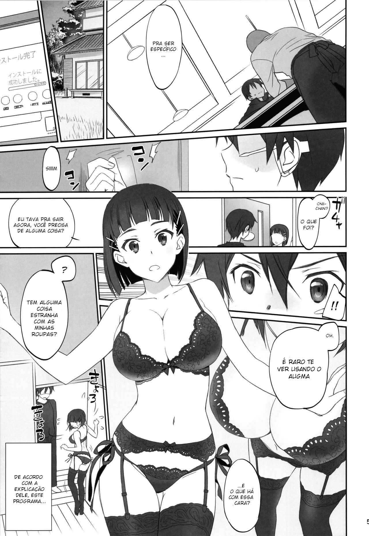 (C92) [Bloody Okojo (Caviar, Mojyako)] Voyeuristic Disorder (Sword Art Online) [Portuguese-BR] [JJaeger]