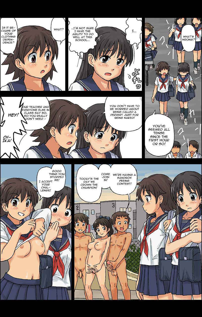 [Kasuga, Shin] Hadakanbo Kyouiku - JK mo Oppai Marudashi!? Sukoyaka Zenra Jugyou 1 | Hadakanbo Education - Schoolgirls' Breasts are Exposed!? Naked Health Lesson 1 [English] [Decensored] [artfish]