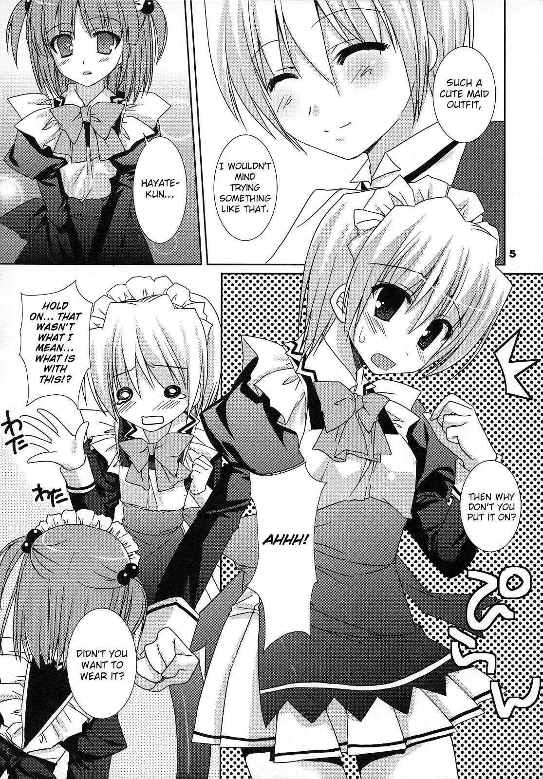 (COMIC1☆2) [Kokikko (Sesena Yau)] Koufuku Kansen Shou (Hayate no Gotoku!) [English] [Otokonoko Scans]